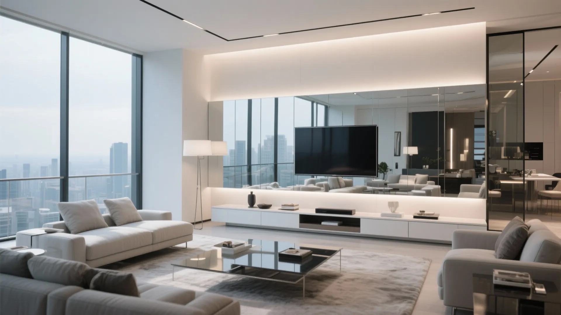 Glass overlay elegance