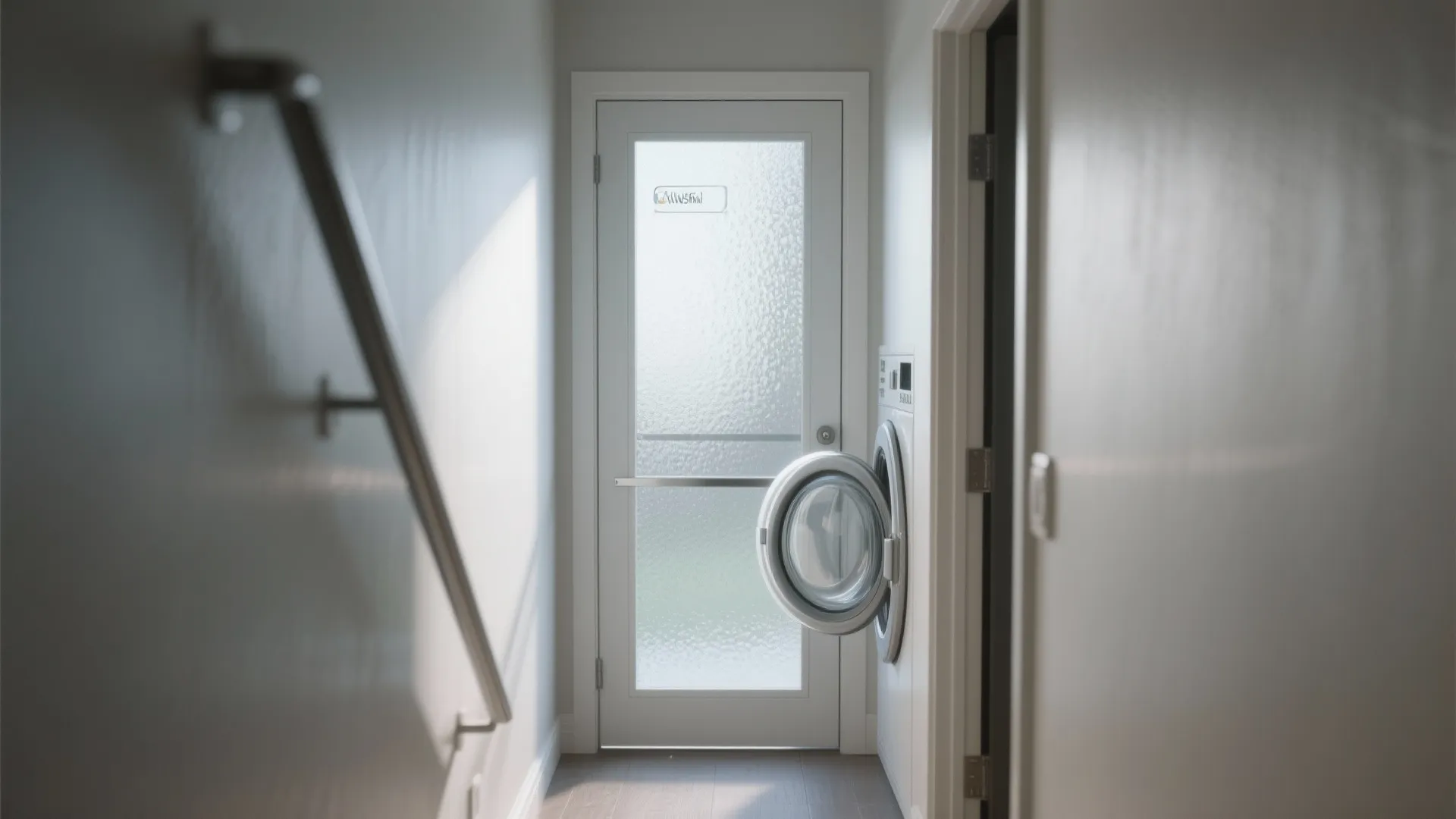 Glass-panel Door Chute for Visual Flow