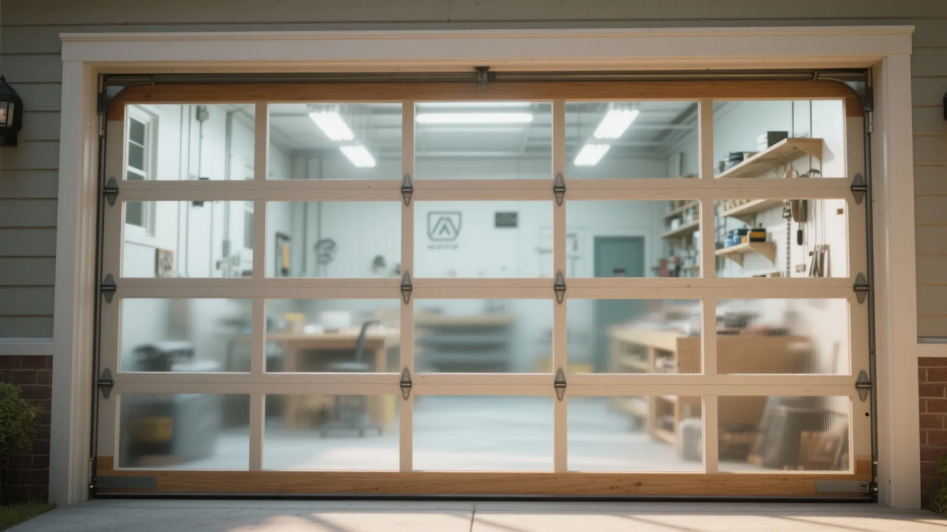 3. Frame-and-panel with glass inserts