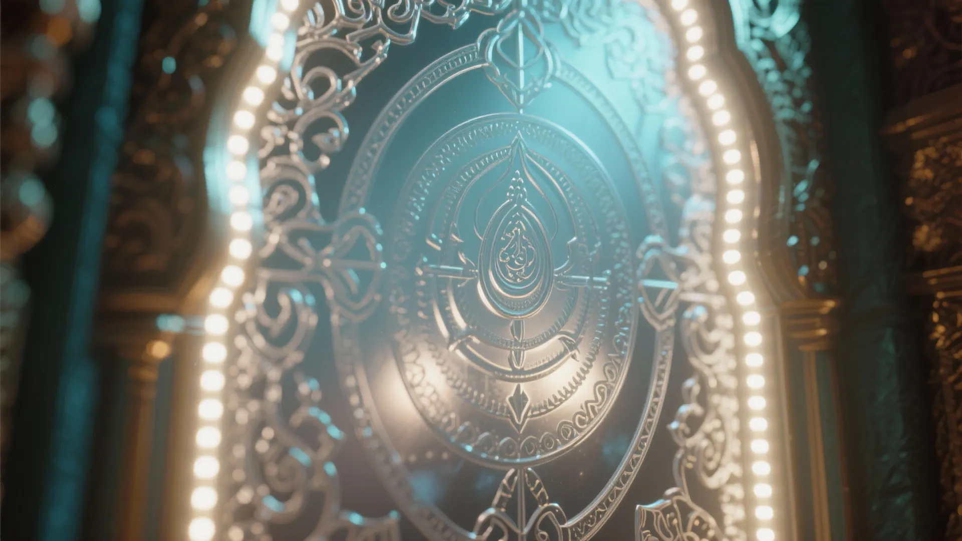 Glass Panel Backdrop