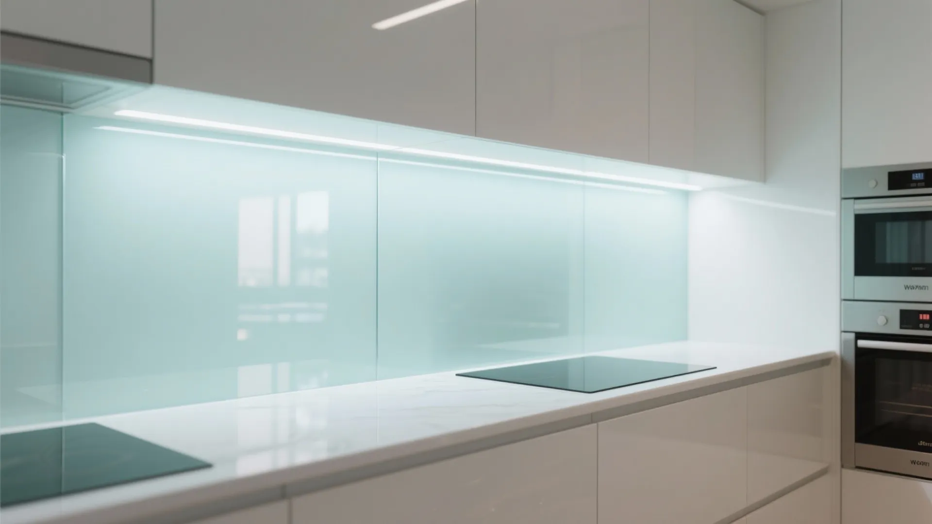 3. Sleek Glass Panels