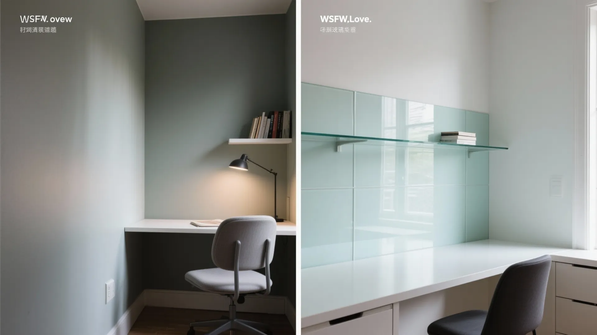 Glass Backsplash or Panel for Light Bounce