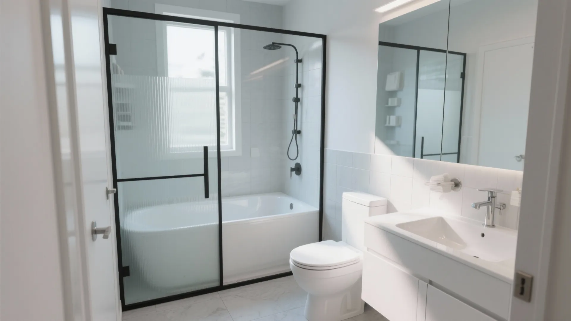 4. Glass Panel Divider