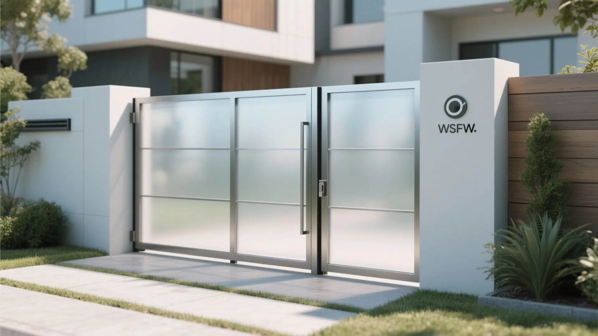 Glass Panel Inserts for Light & Transparency