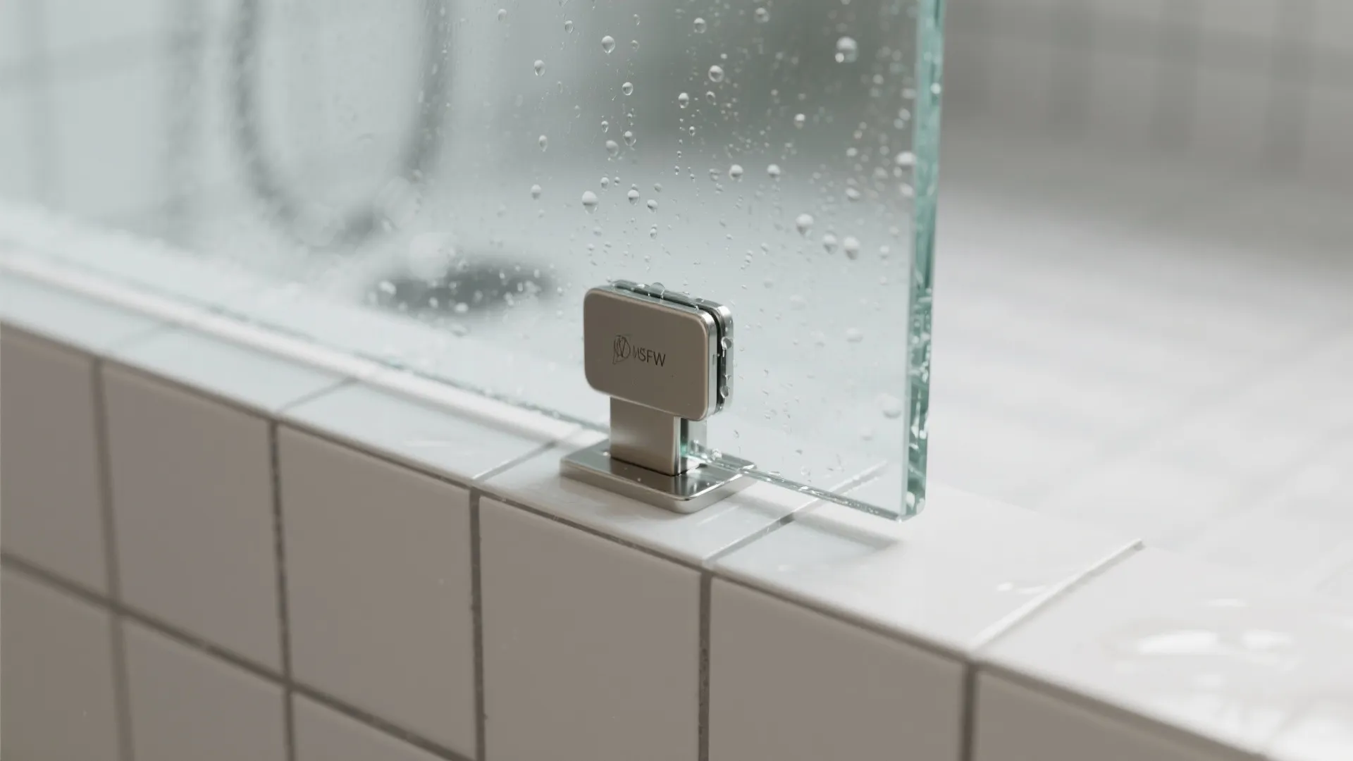 Walk-In Shower with Clear Glass