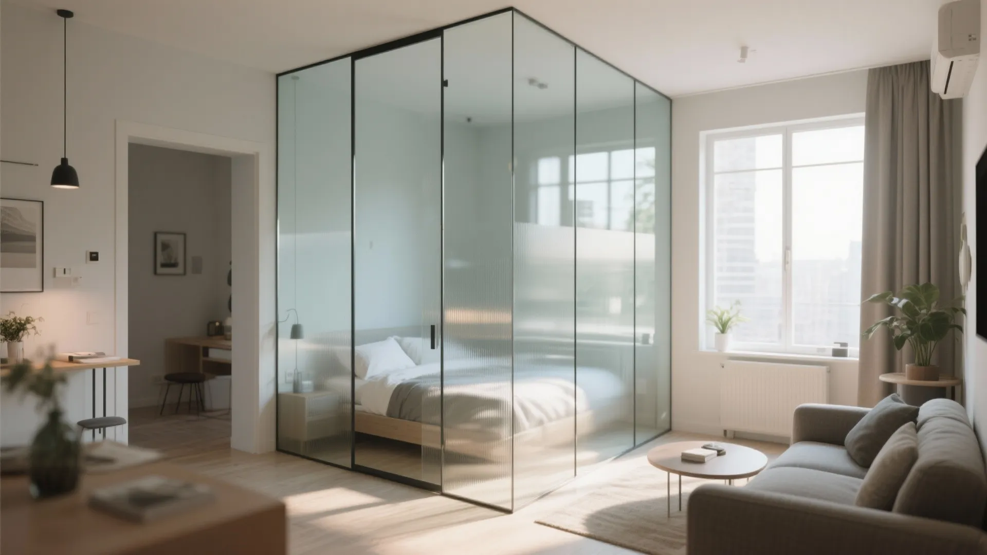 Glass Panels for Light Flow