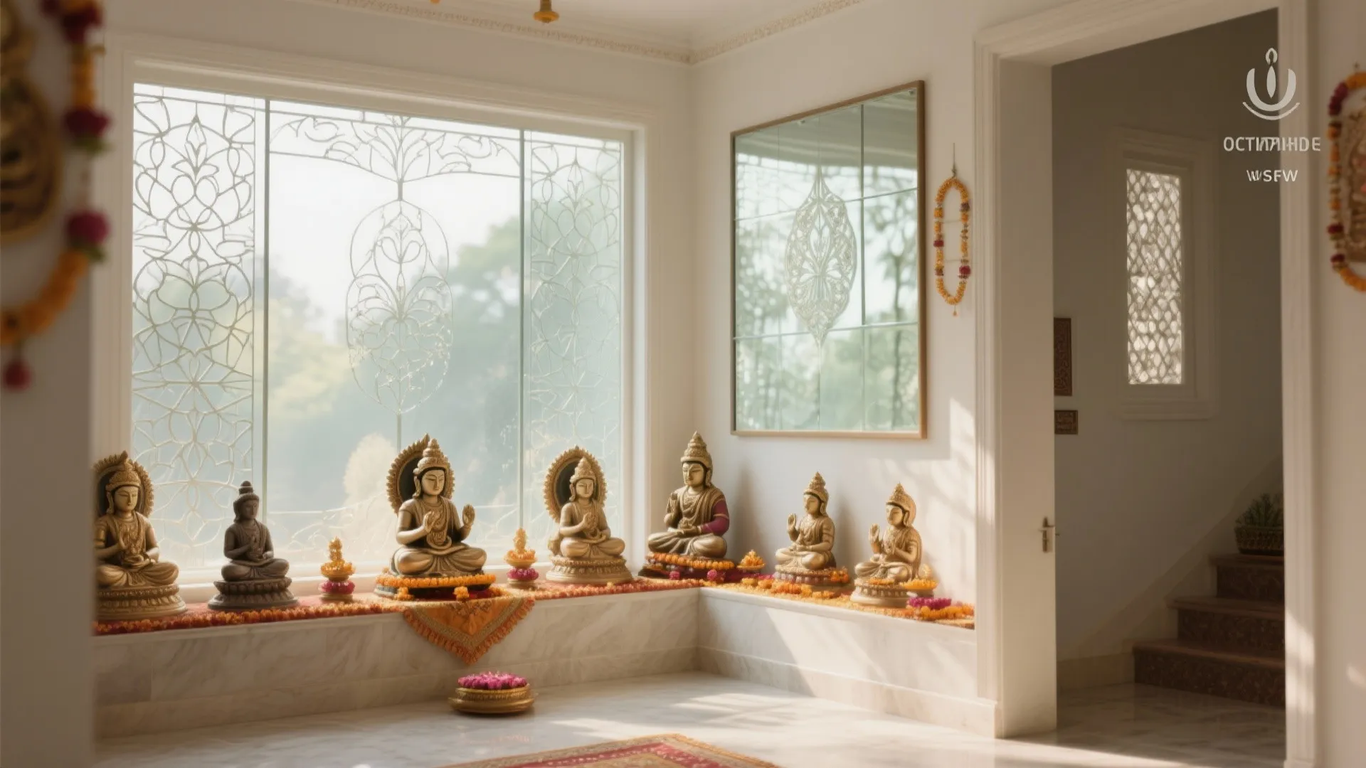 Glass Panel Backdrop