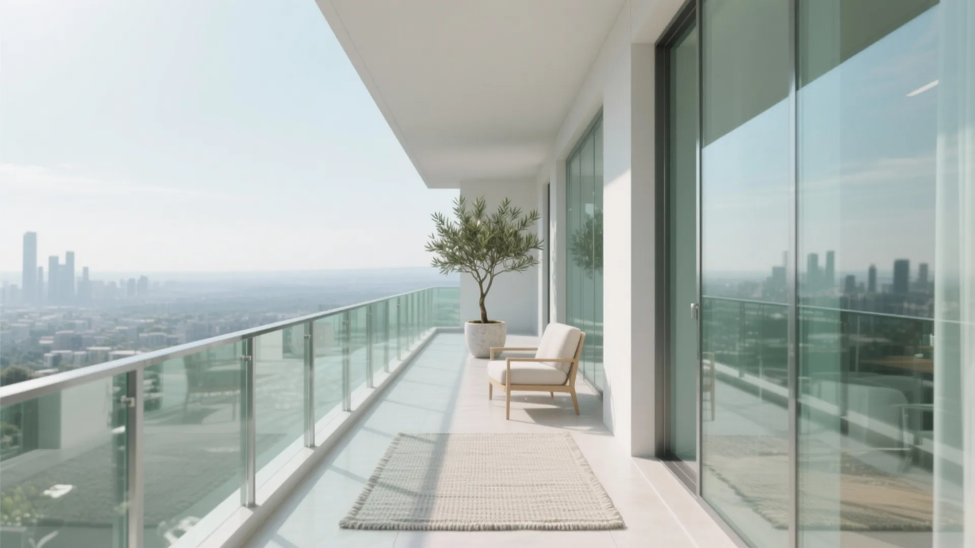 Clear panels for more sky (and less claustrophobia)