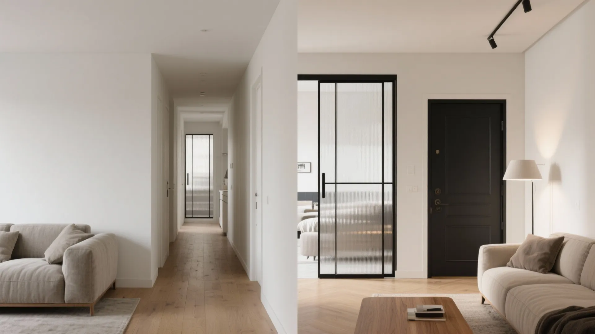 Glass Partition for Airy Separation