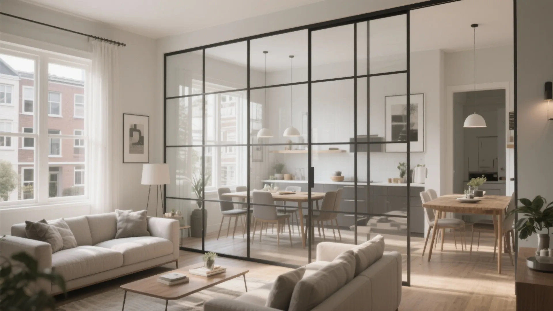 5. Glass Partitions for Openness