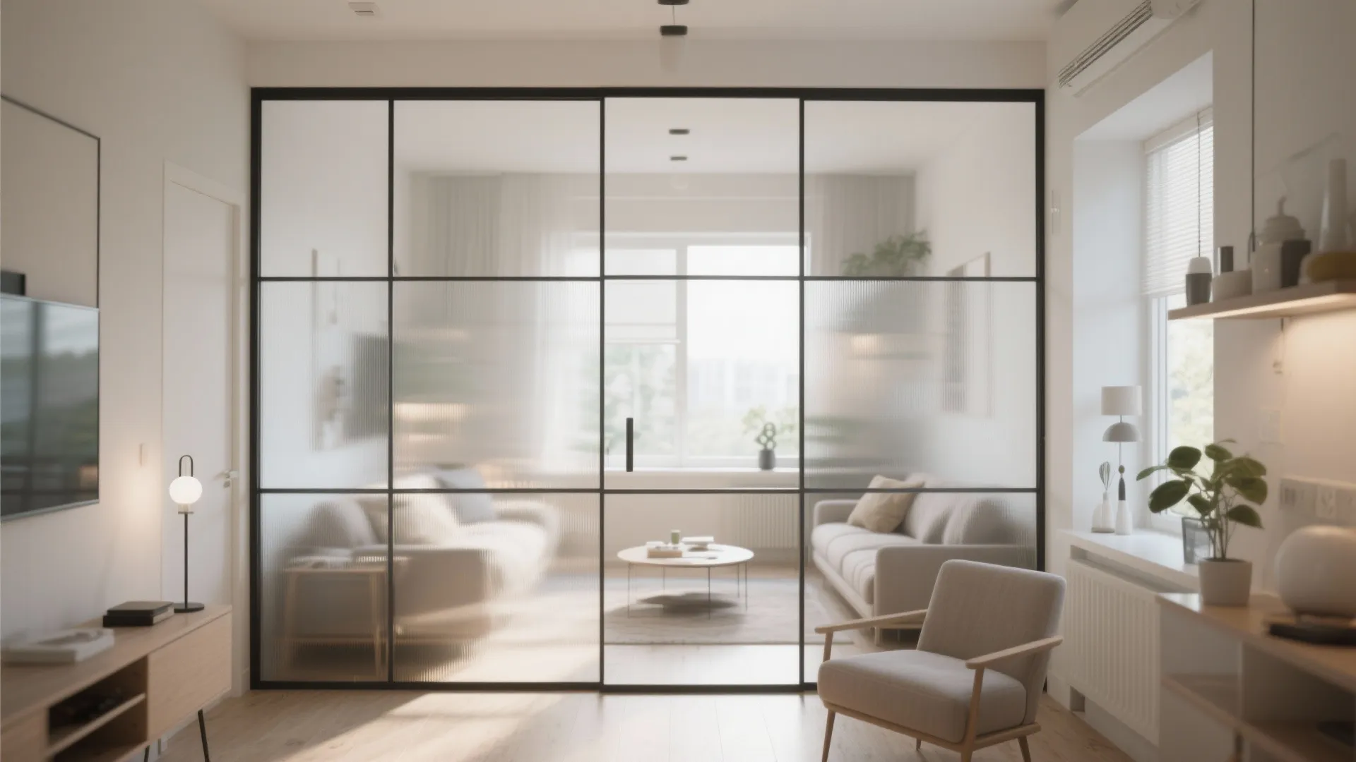 2. Glass Partitions for Light