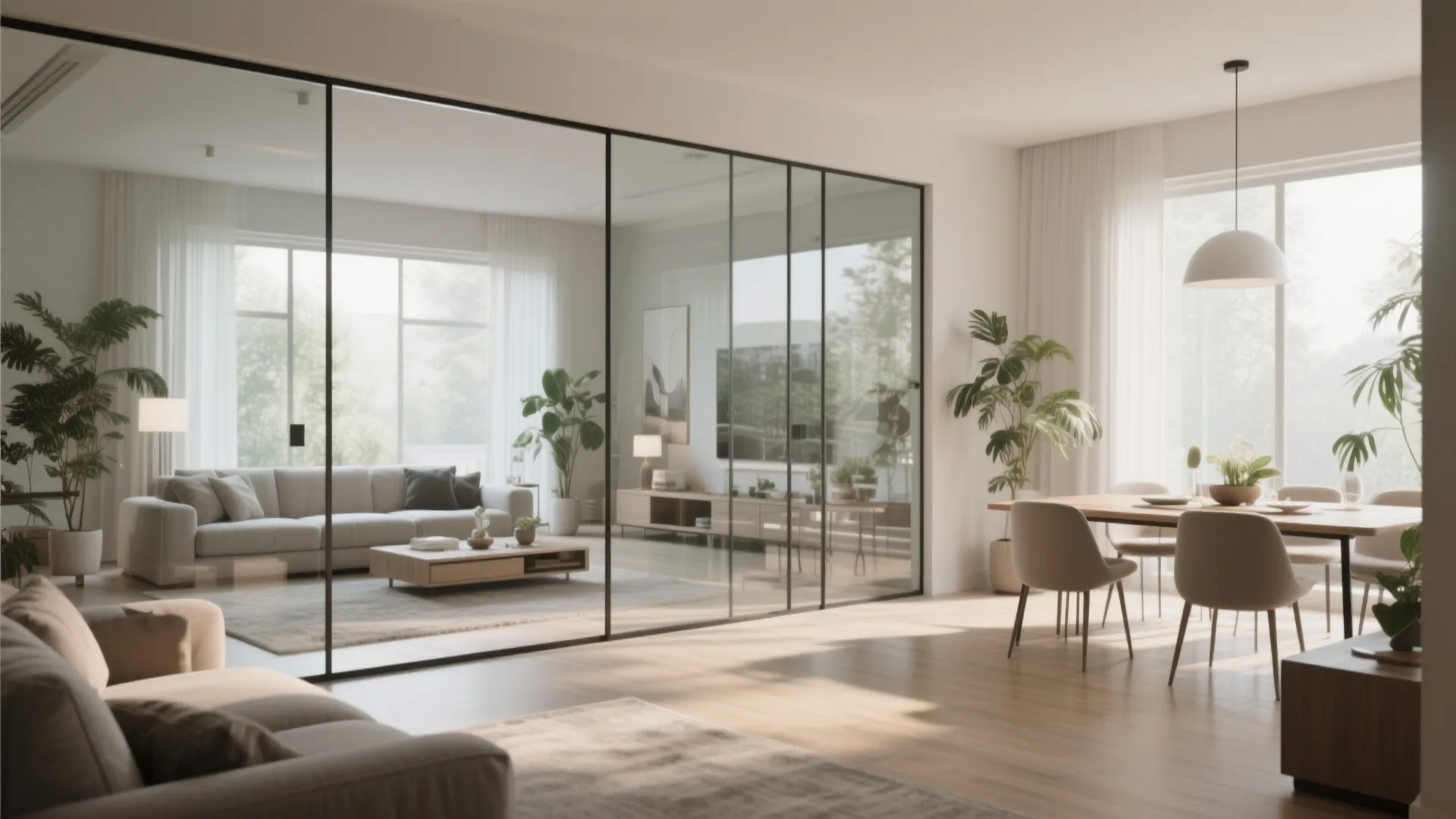 Glass Partitions for a Brighter Space