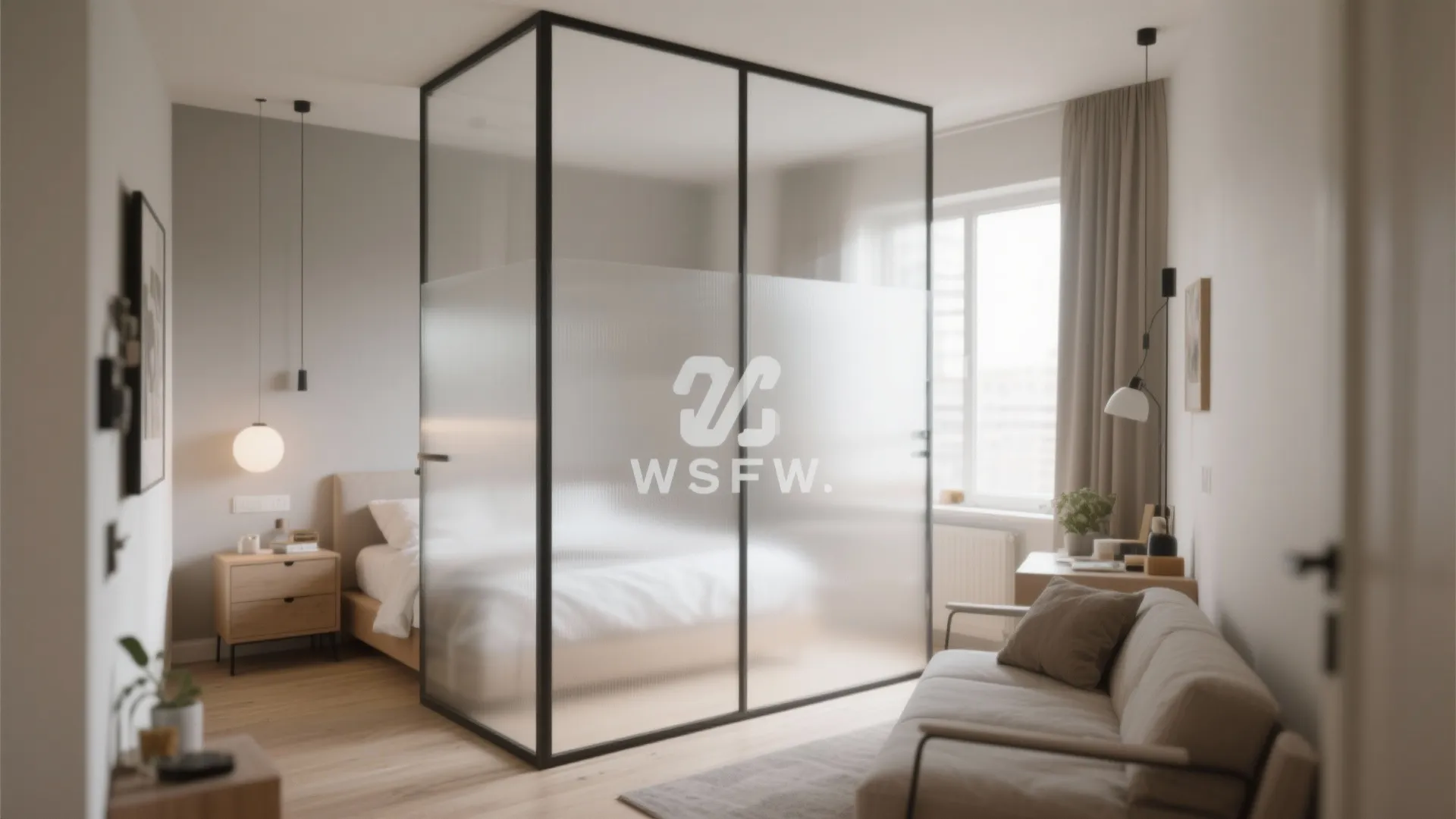 Glass Partitions for Airiness
