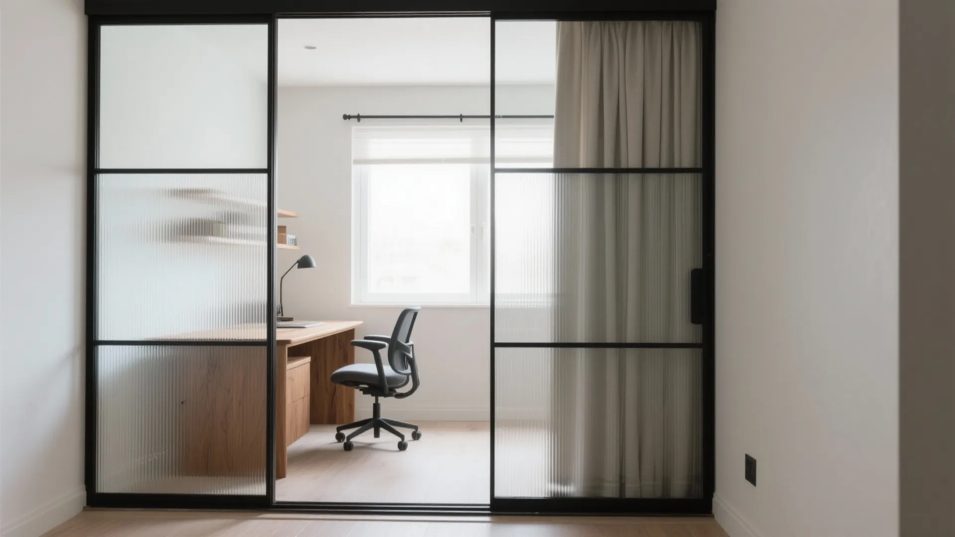 Glass Partitioning for Light, Privacy, and Flow