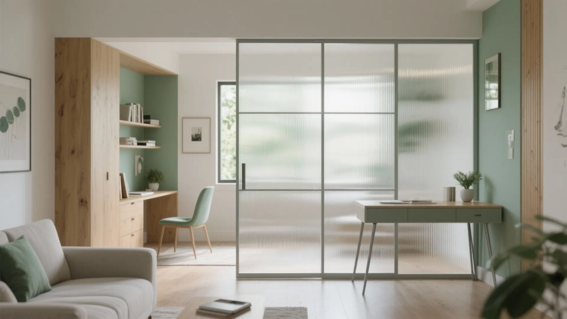 Glass Partitions to Zone Without Shrinking Light