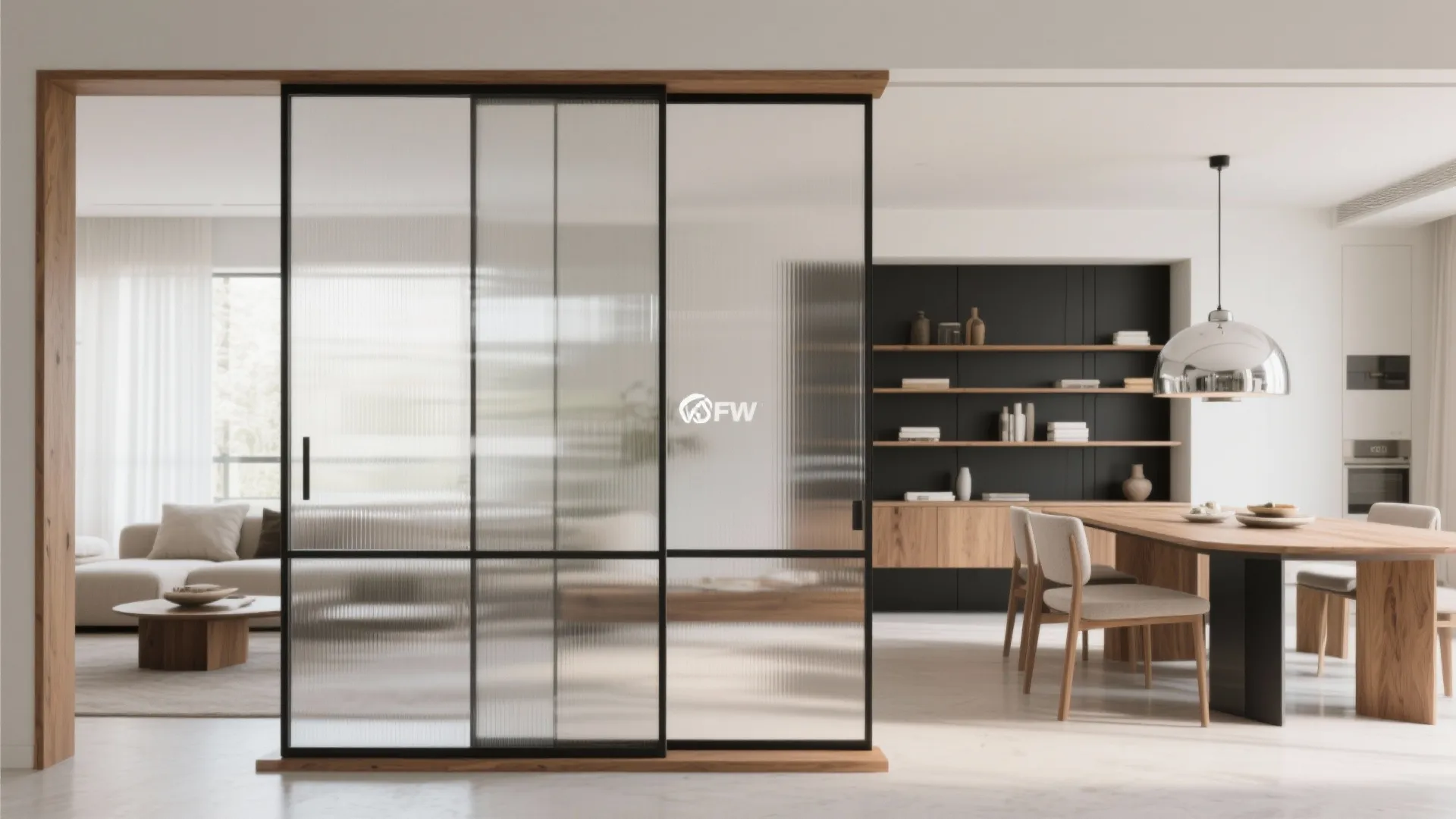 Refined Transparency: Glass Partitions and Light Filters