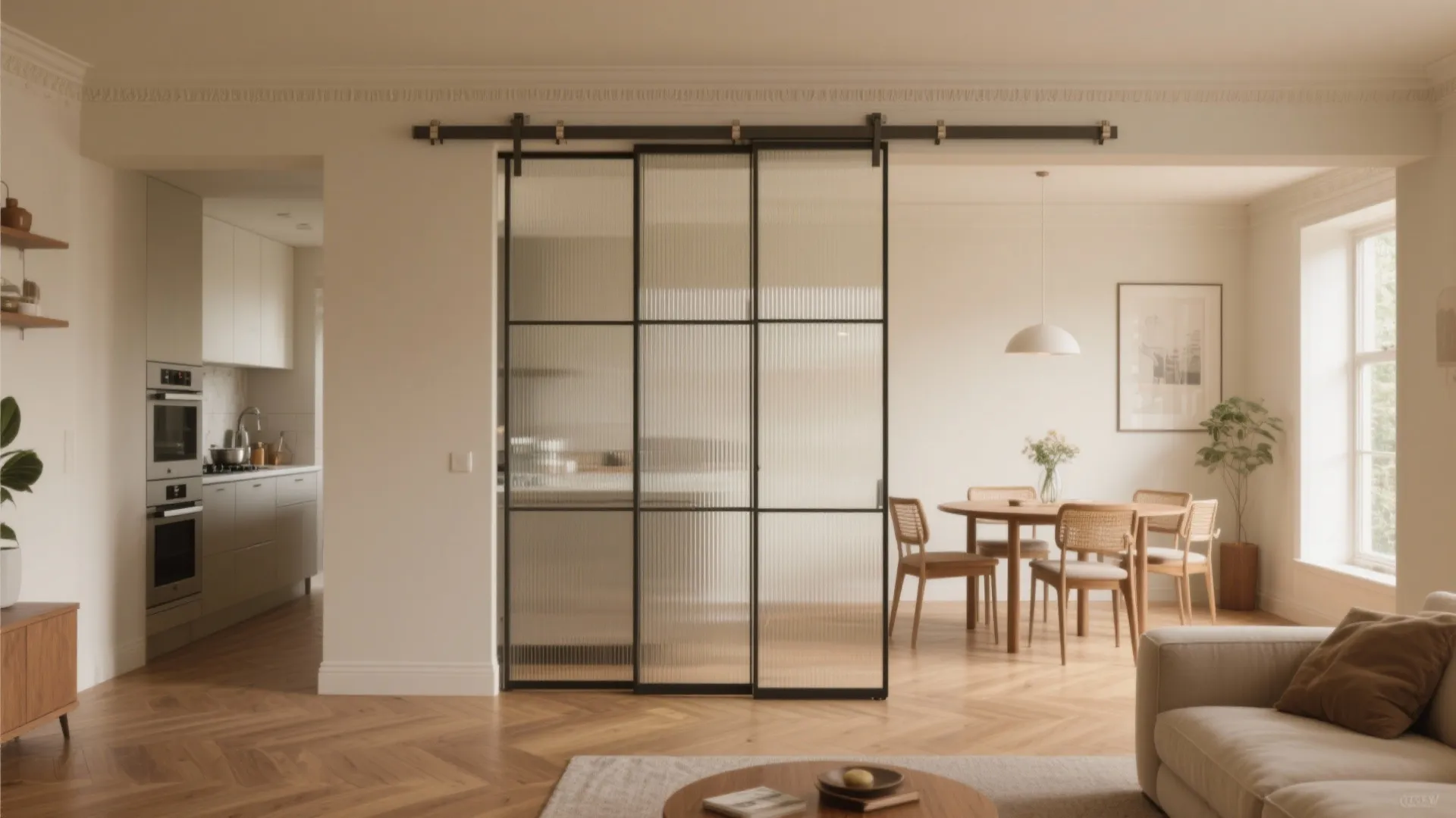 Sliding Doors and Glass Partitions for Quiet, Light-Filled Zones
