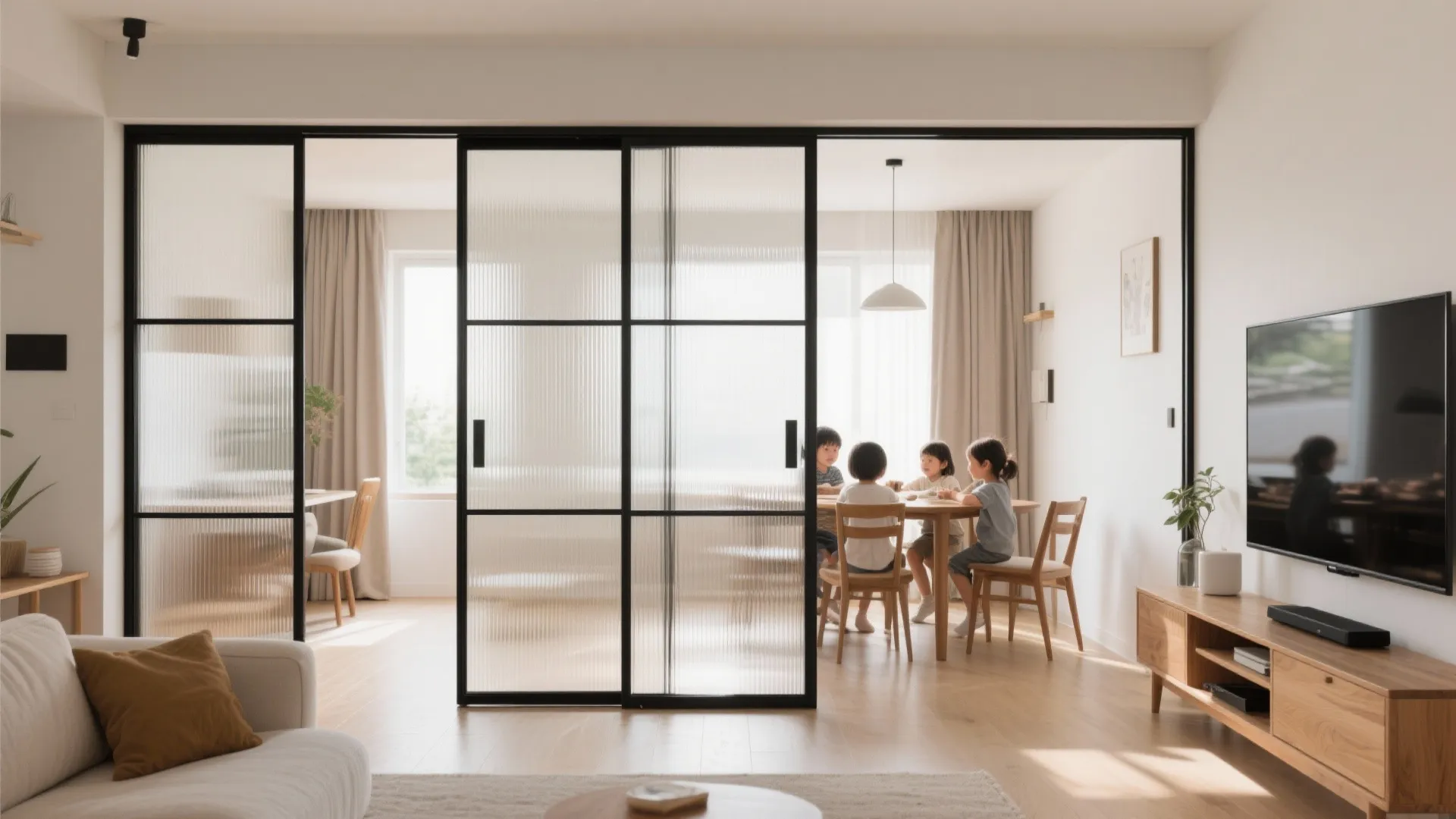 Transparent Partitions for Airy Family Flow