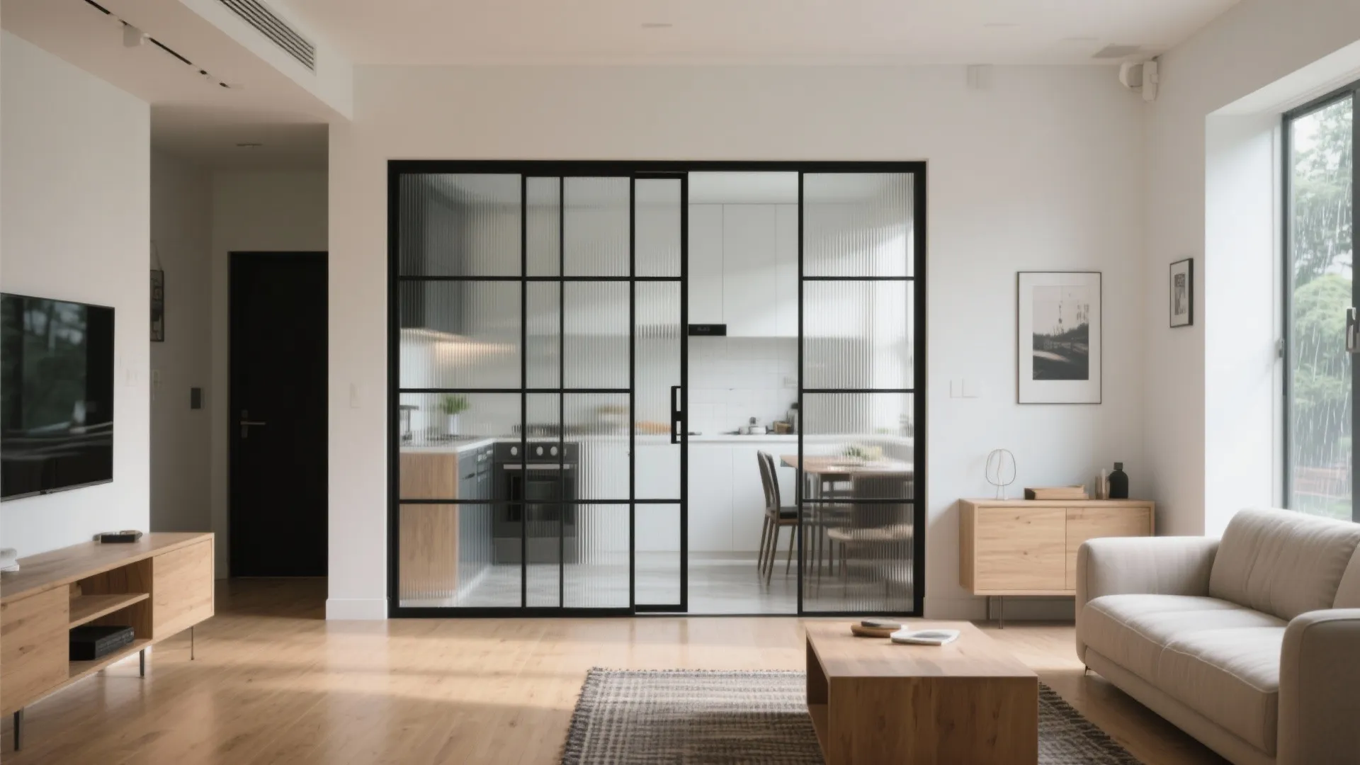 Glass Partitions for Light, Privacy, and Flow