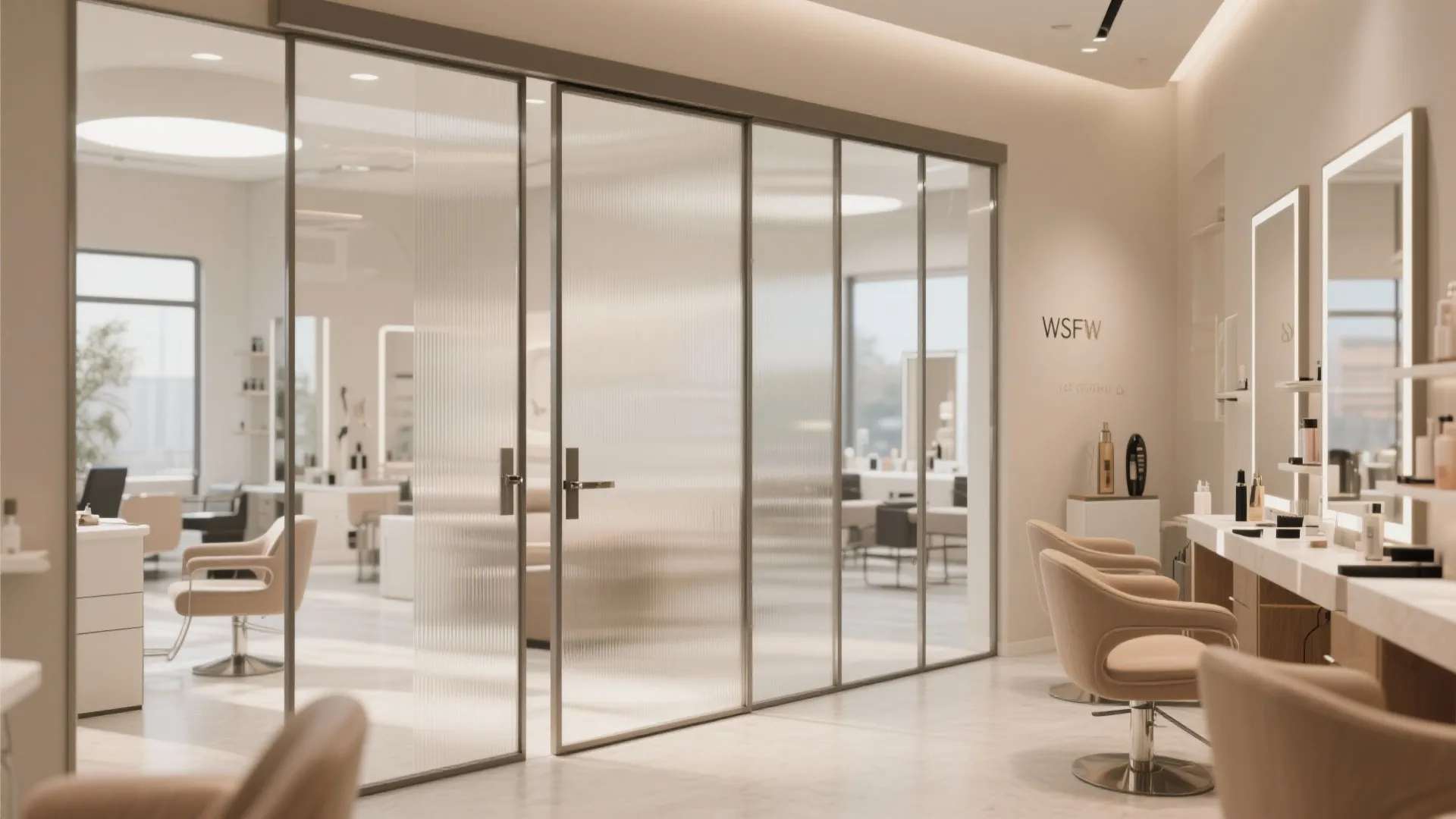 4. Smart Partitions: Glass, Curtains, or Sliding Panels