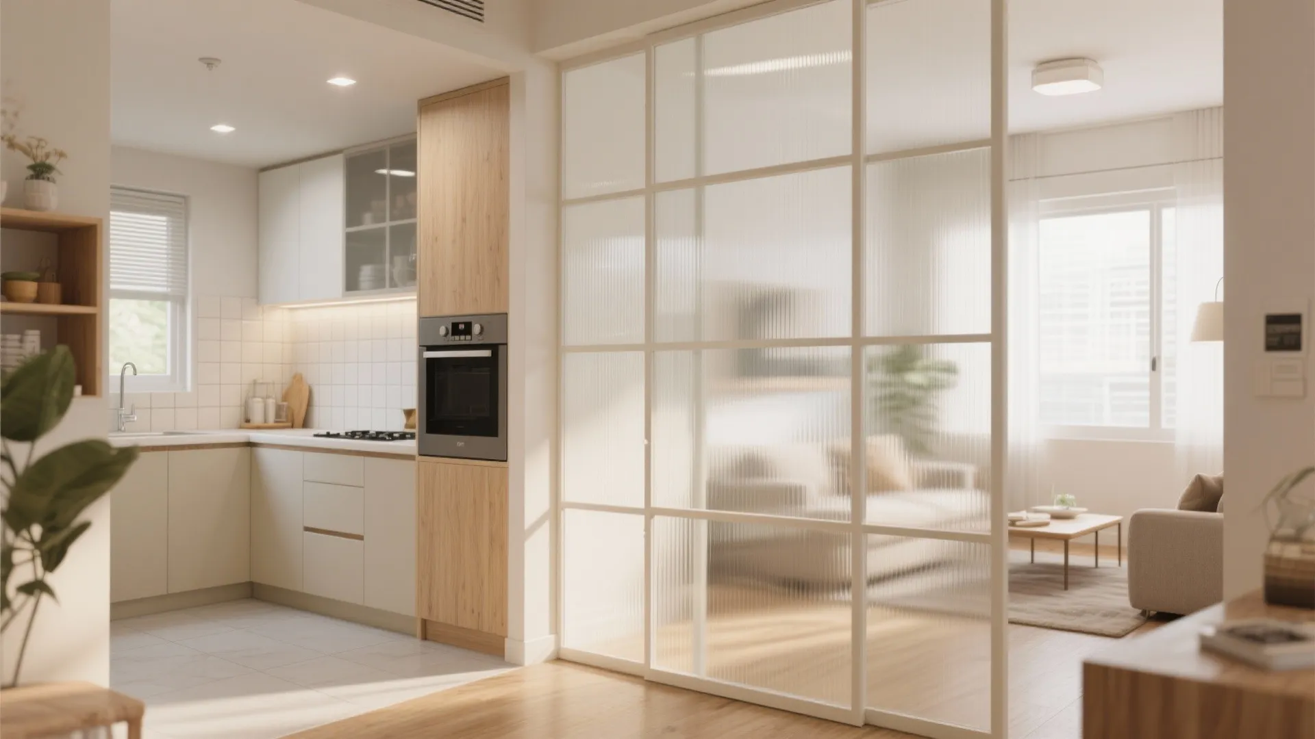 Light, glass, and borrowed openness