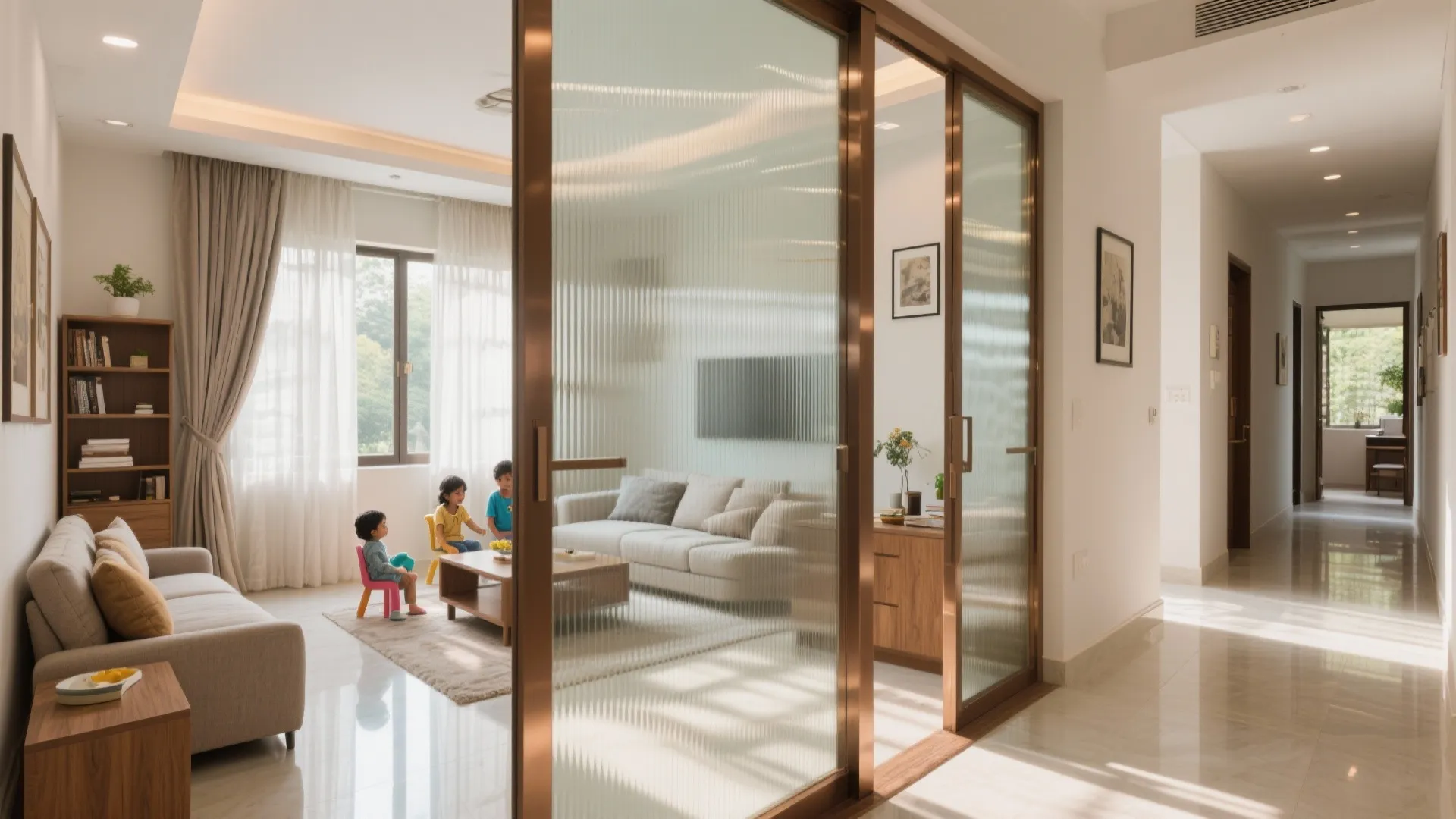 Glass Partitions for Light, Privacy, and Zoning