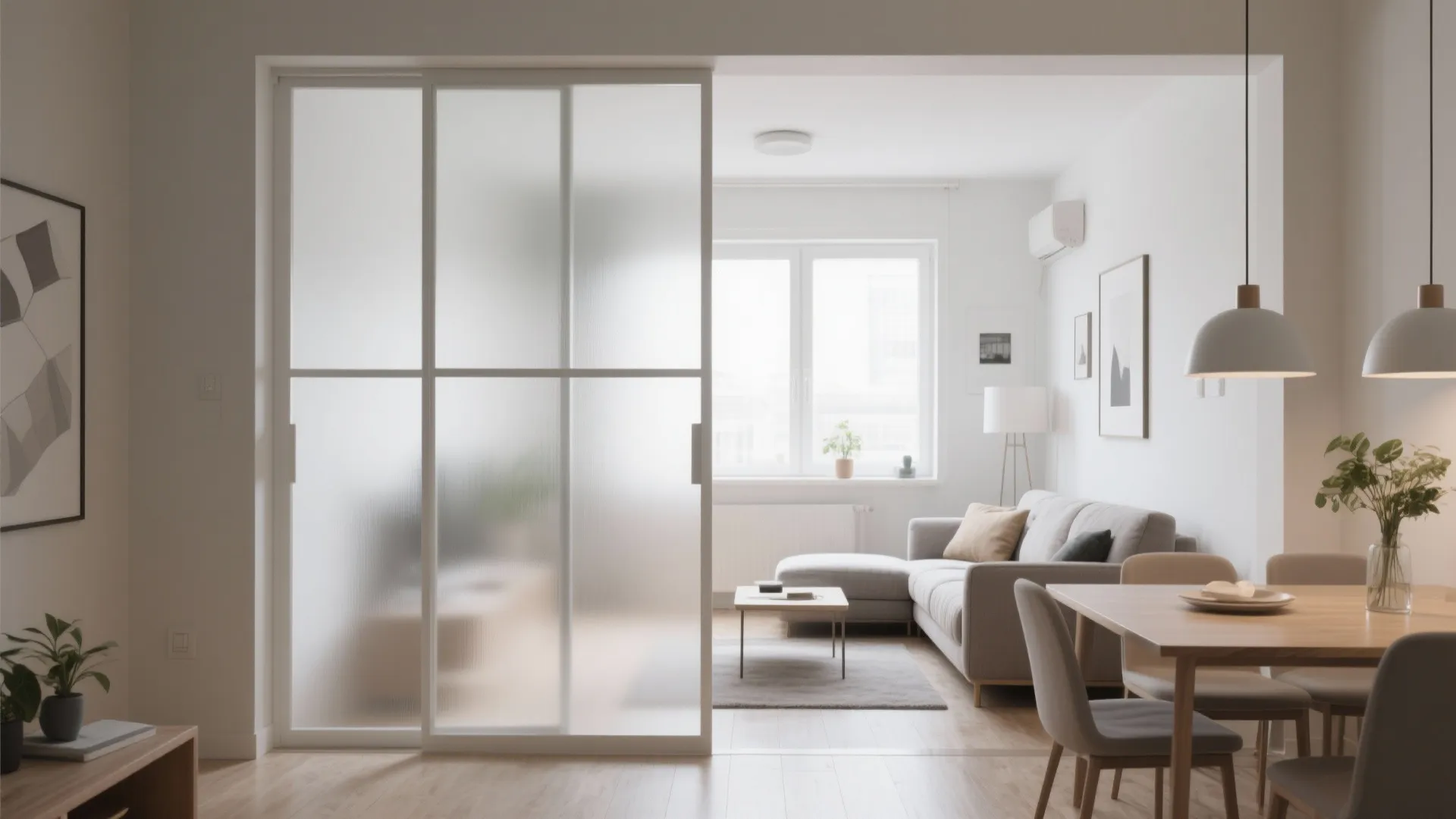 6. Sliding or Glass Partitions