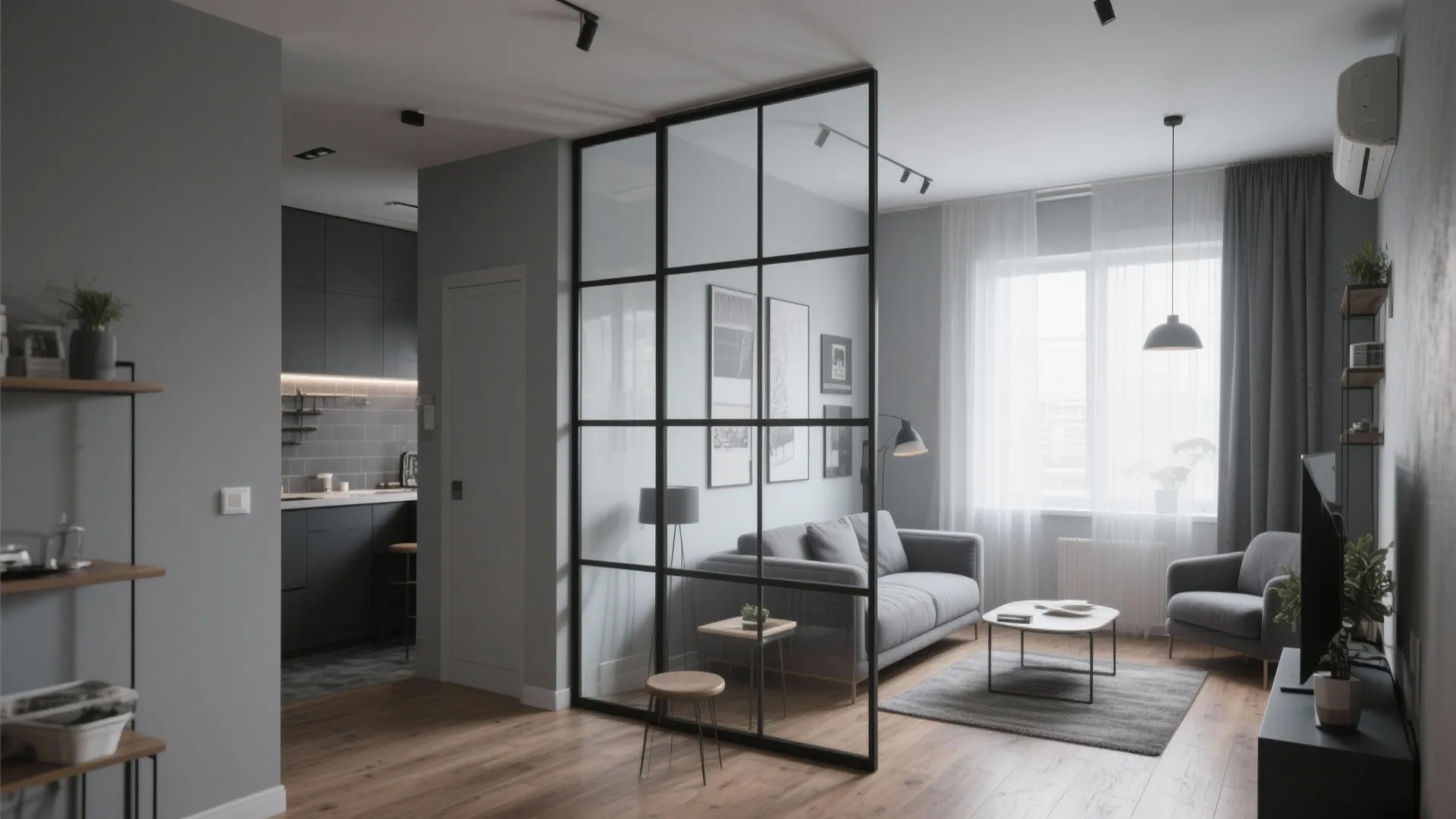 4. Glass Partitions for Light