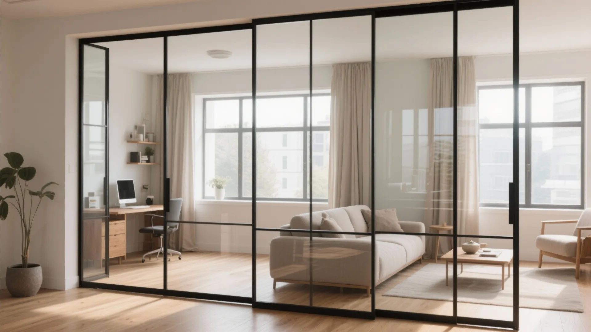 Glass Wall DIY: Transform Your Space with Style: 1 Minute to Your Own Stylish Glass Wall—Get Started Fast