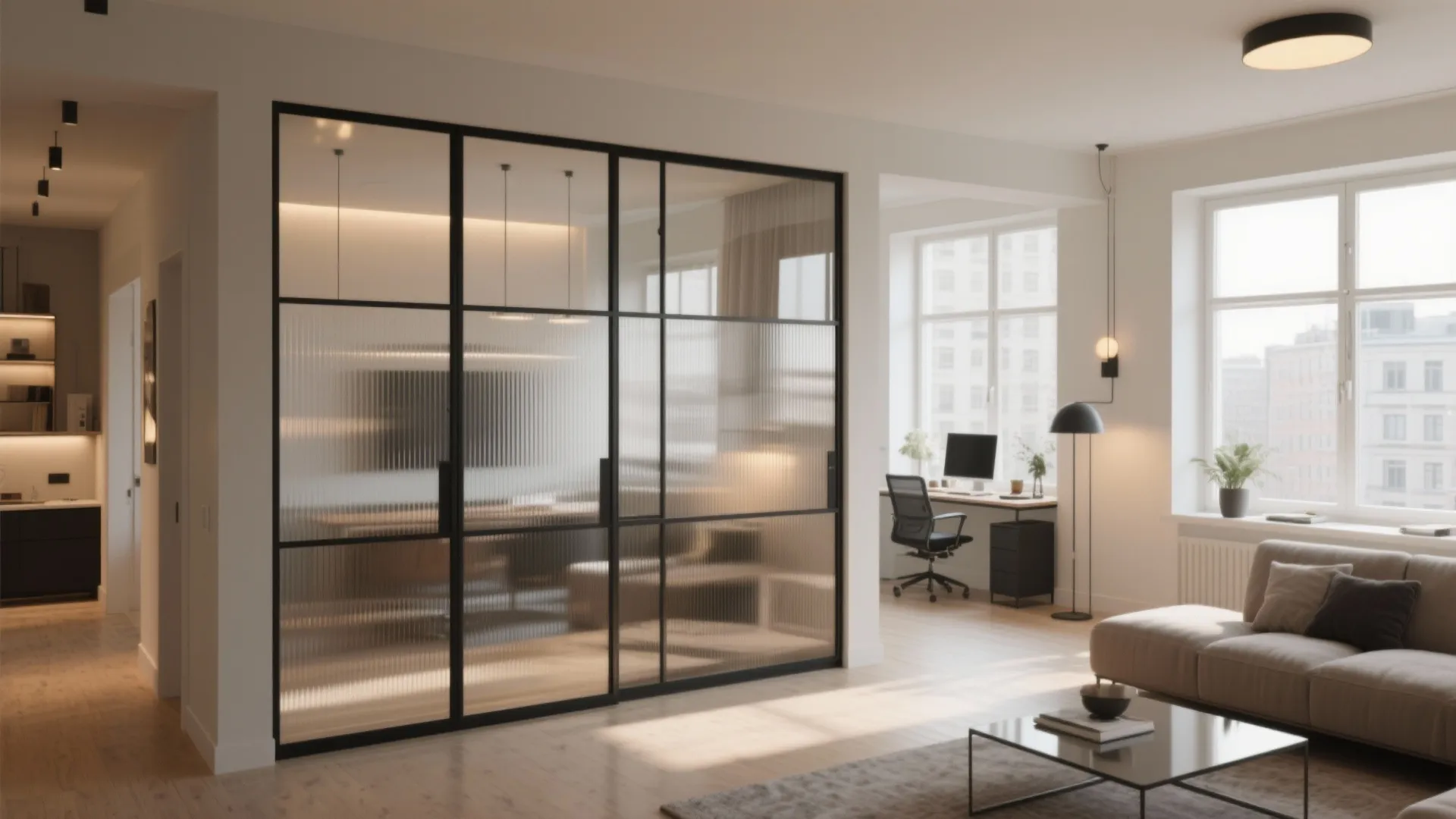 DIY Glass Wall: Create a Stunning Space Divider Easily: 1 Minute to a Modern Room—Fast-Track Guide to DIY Glass Walls