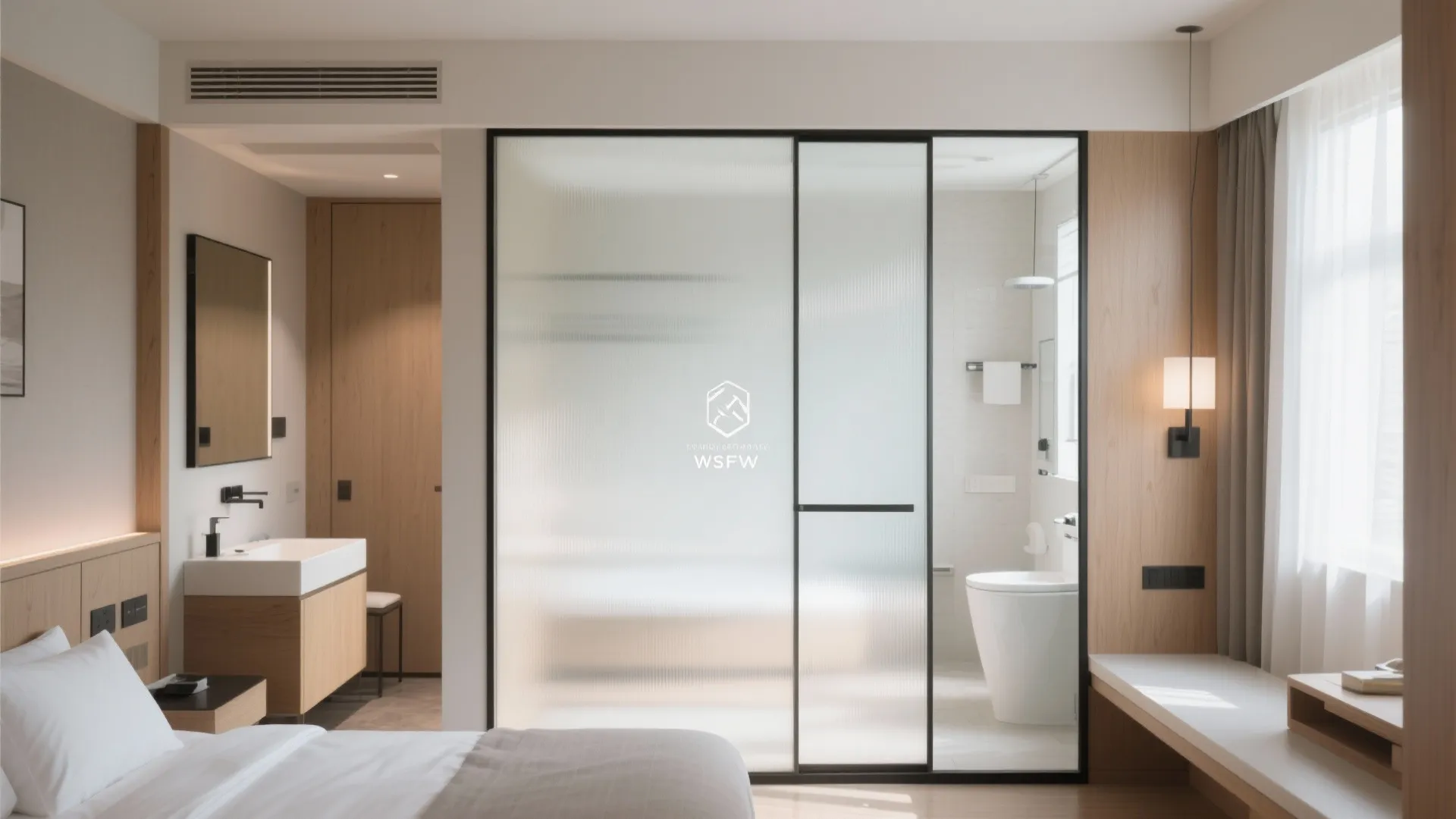 3. Glass Partitions for Natural Light