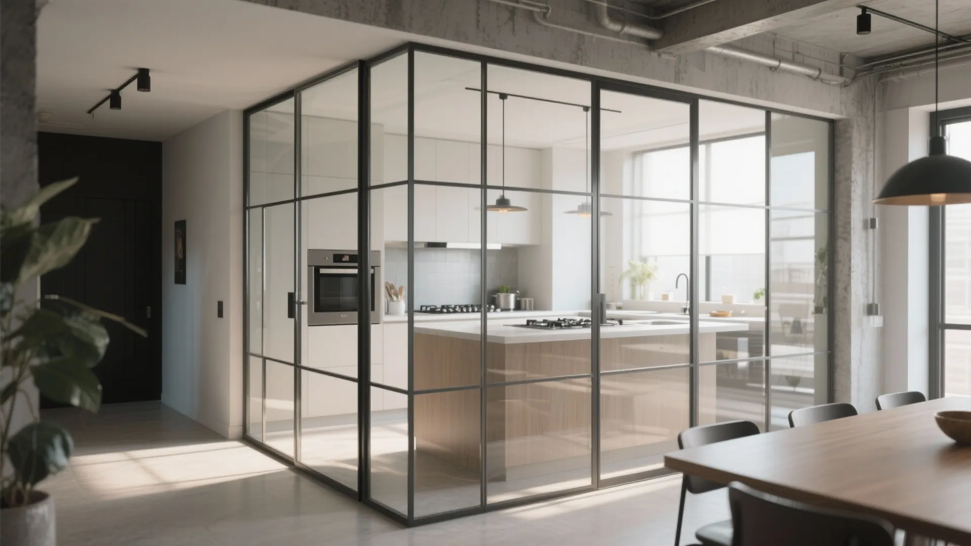 7. Glass Doors & Partitions