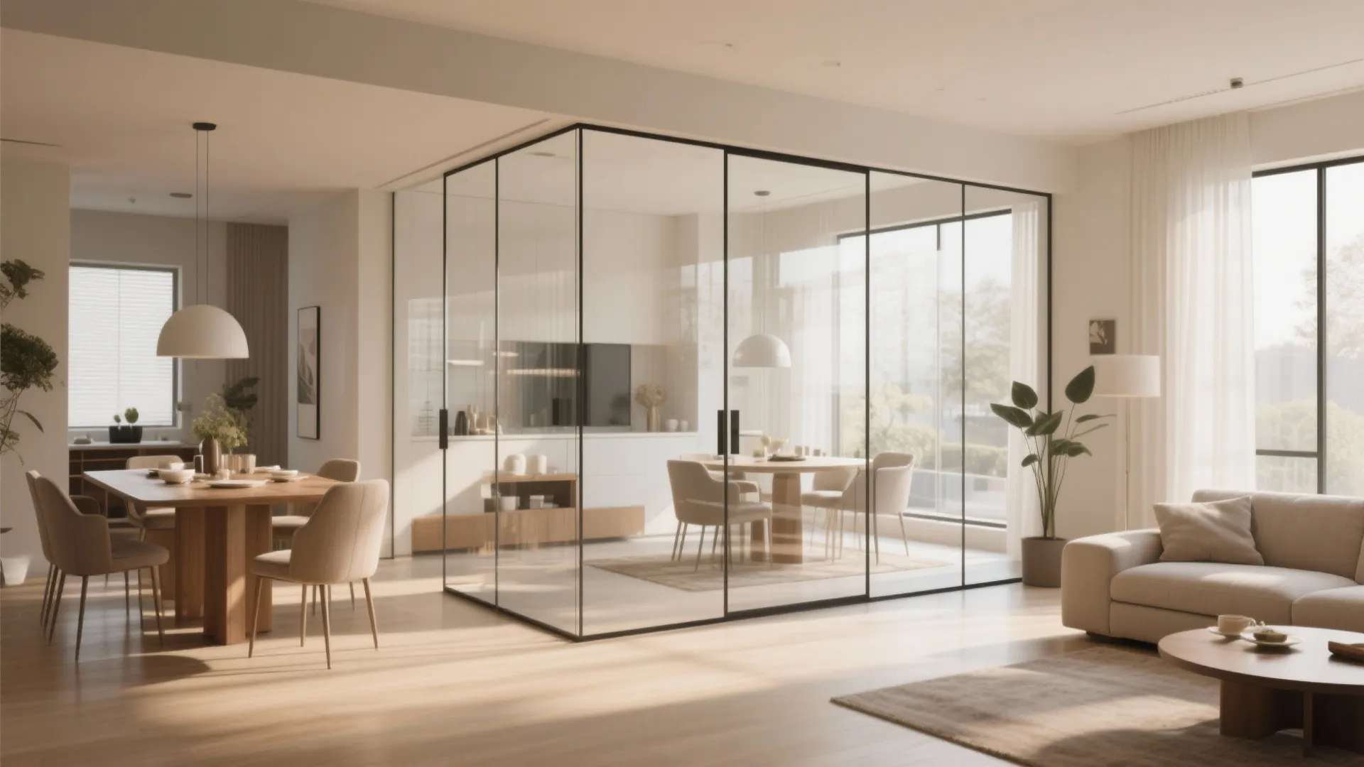 7. Glass Partitions for Light and Definition