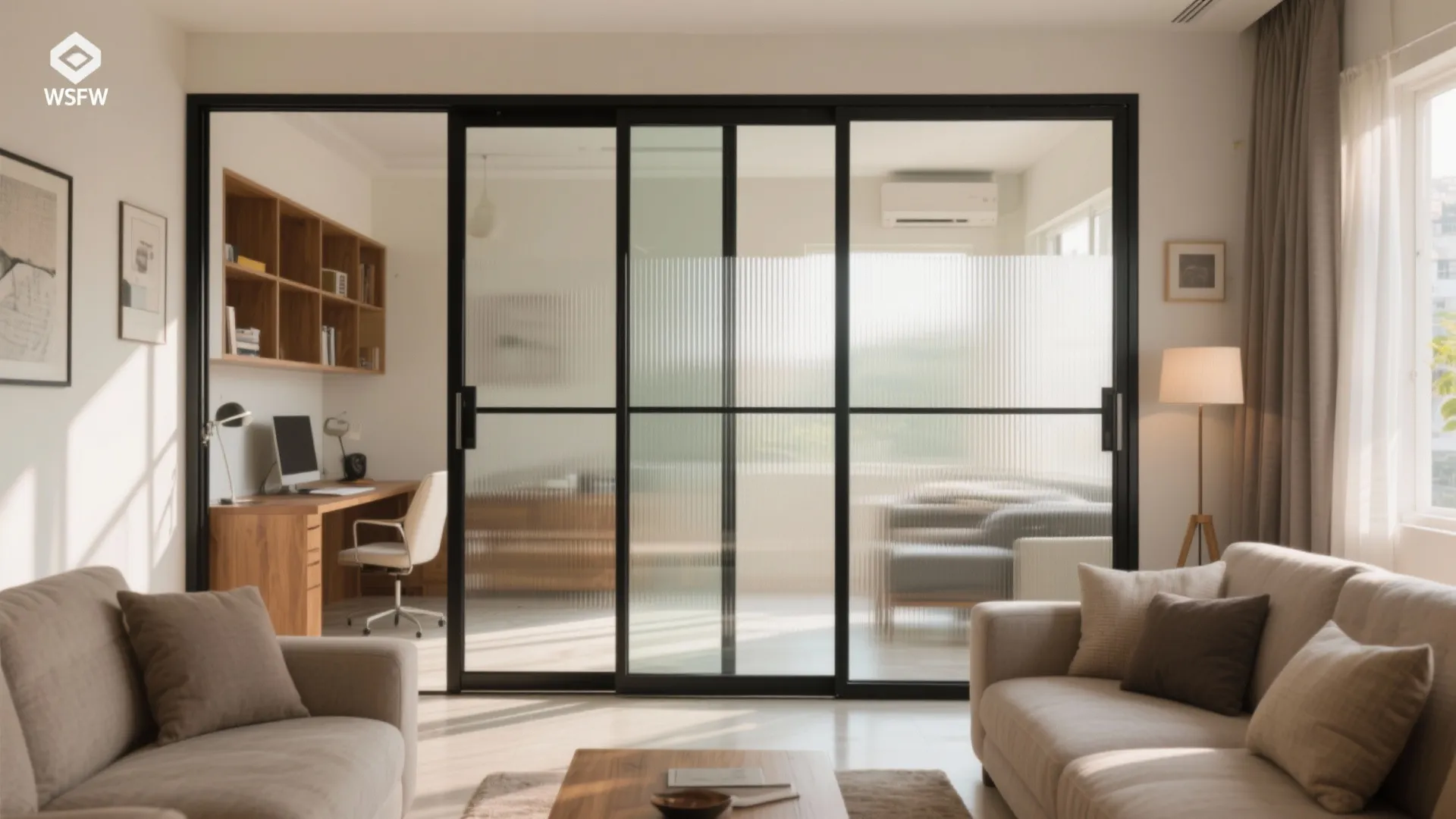 Glass Partitions for Light and Zoning