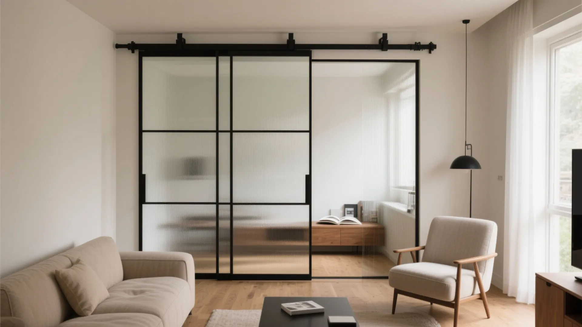 Sliding Glass or Framed Glass Partitions