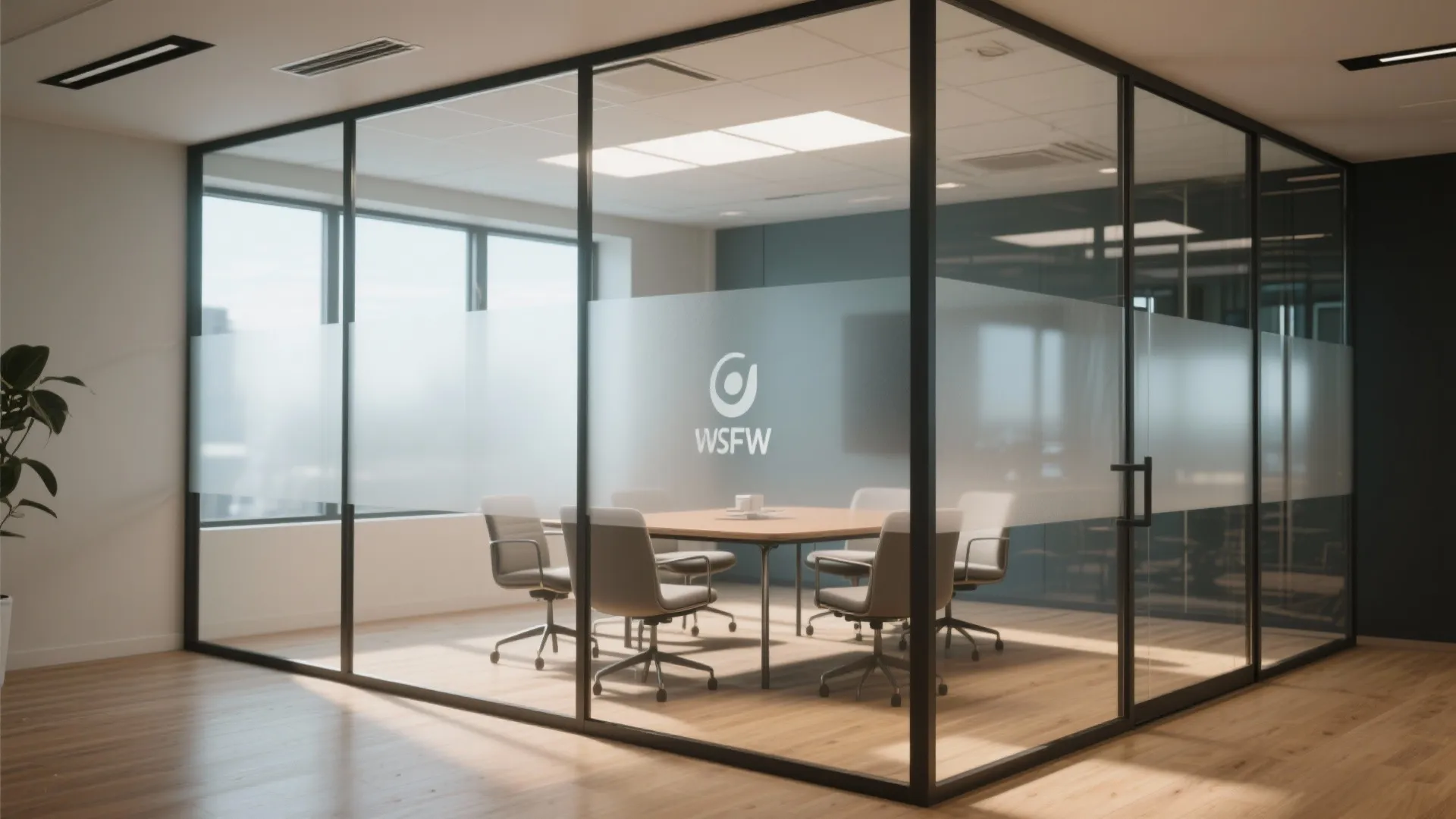 Glass partitions for openness