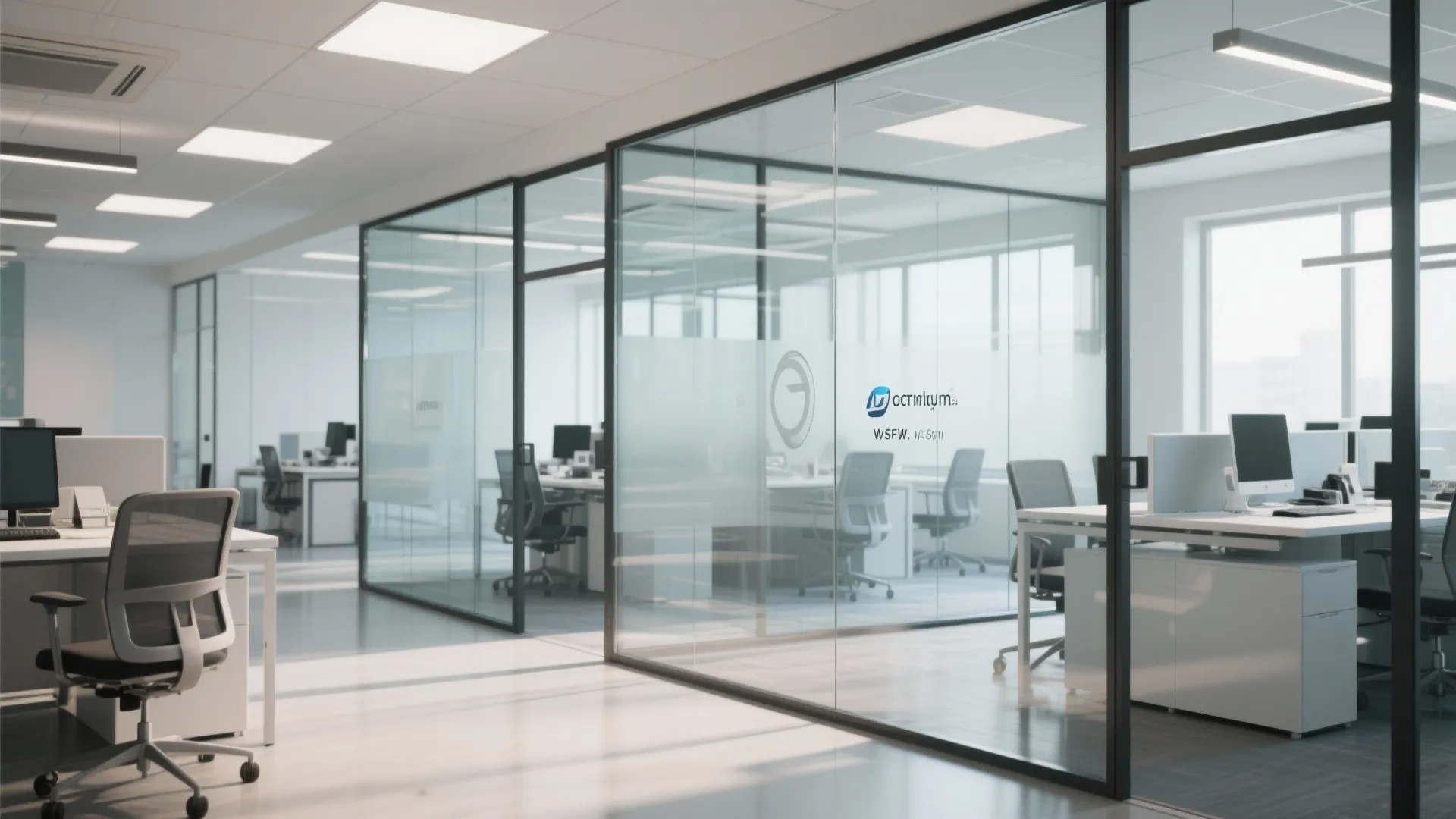 4. Glass Partitions
