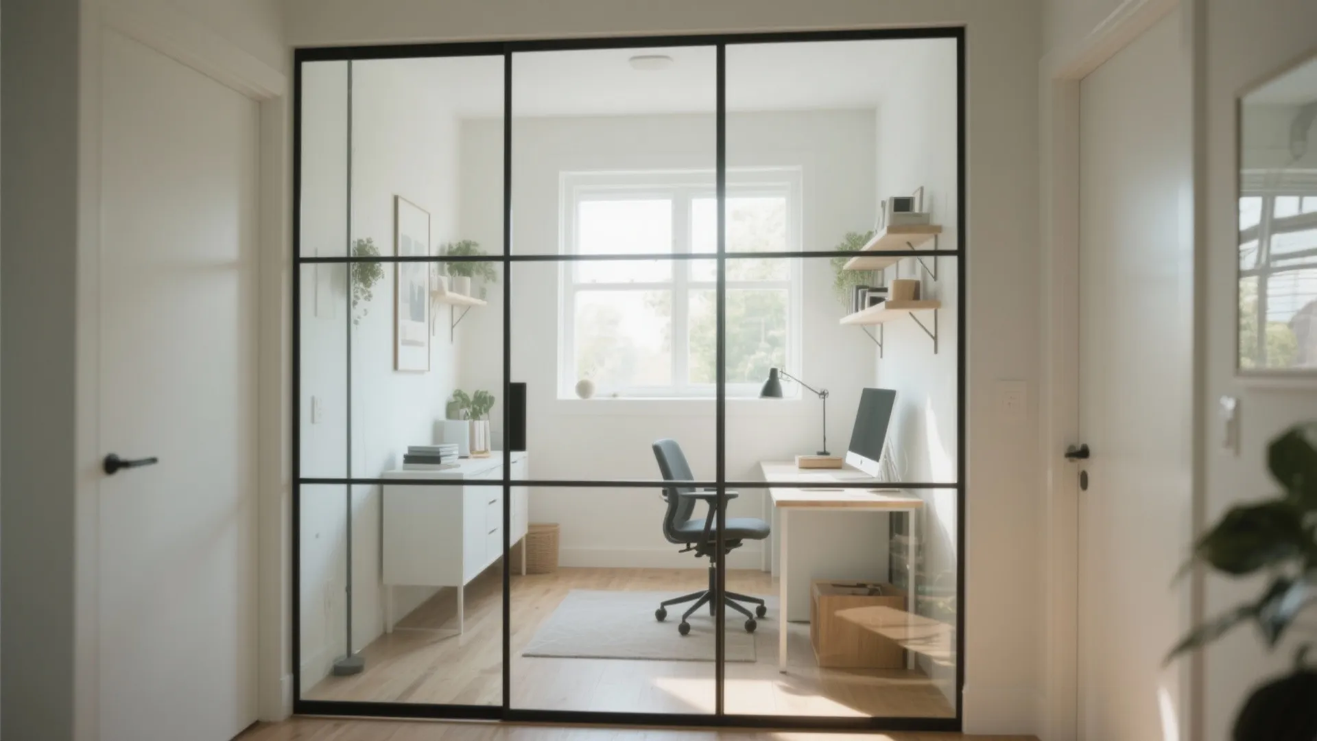 4. Glass Partitions