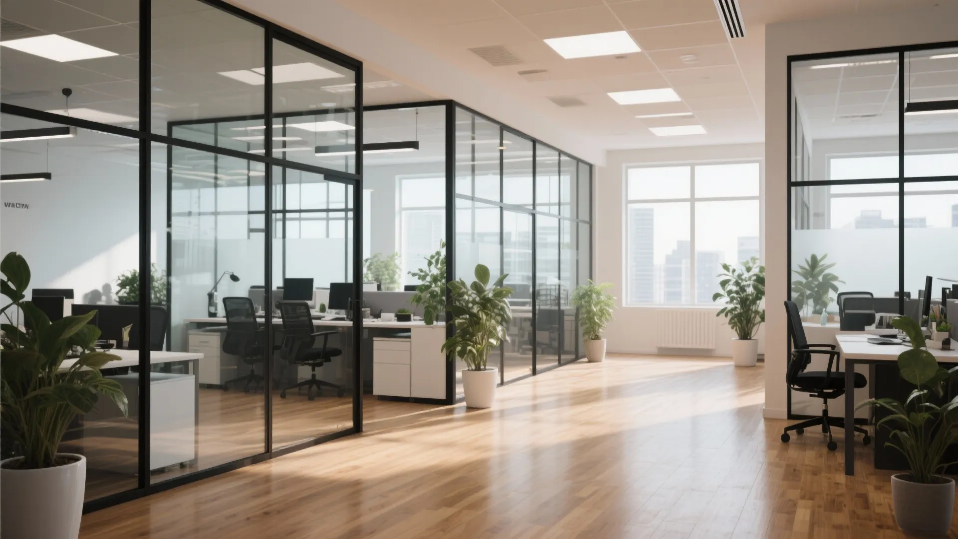 3. Glass Partitions for Light