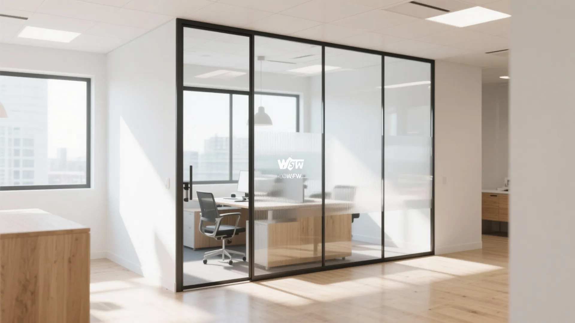 4. Glass Partitions for Light