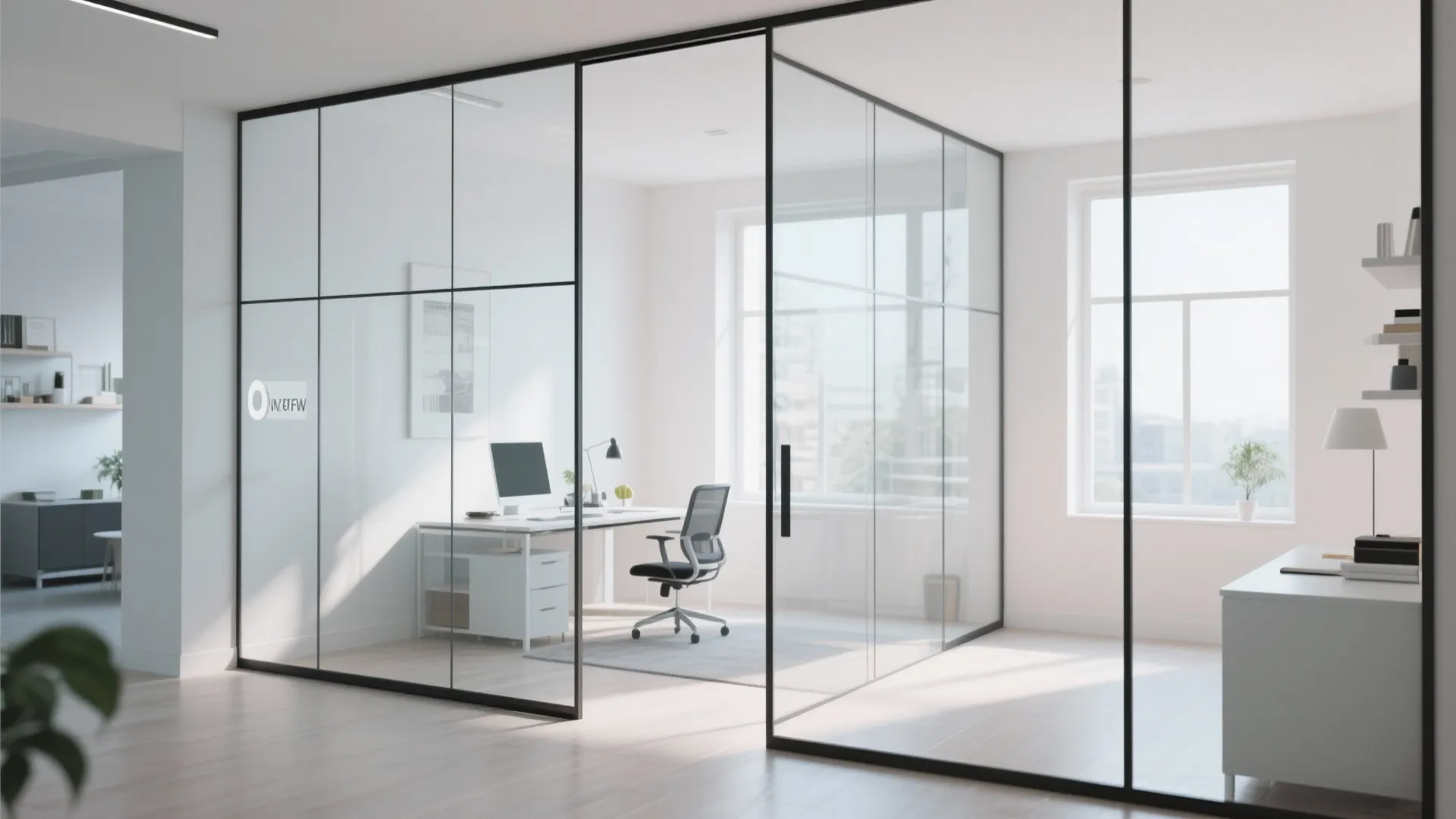 7. Glass Partitions for Focus