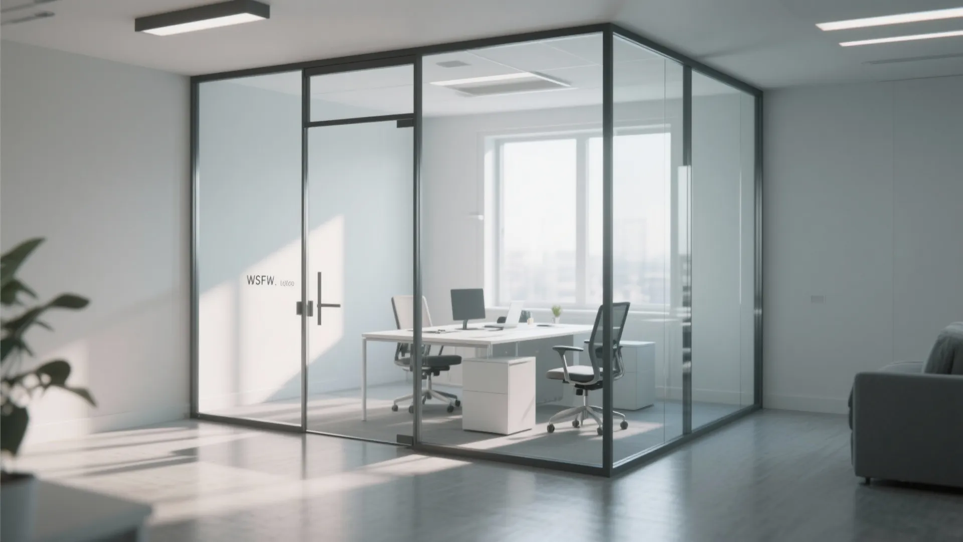 4. Glass Partitions