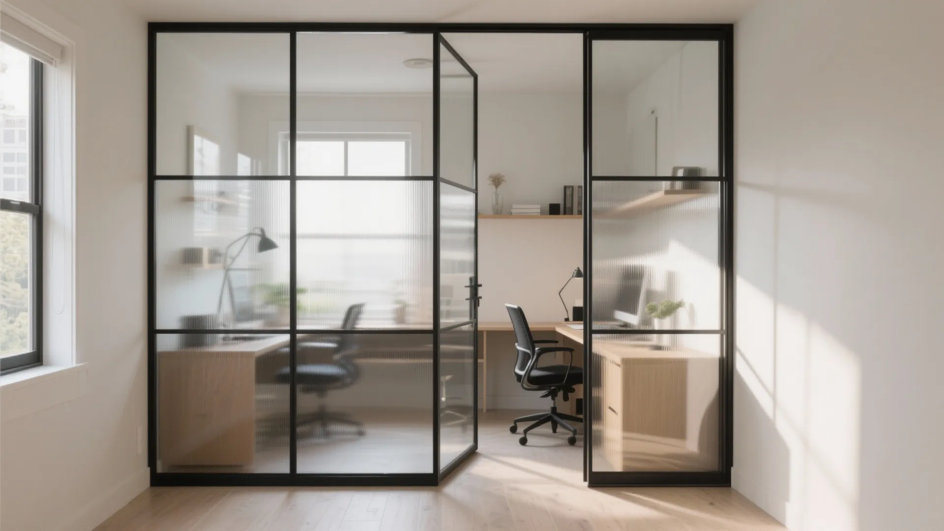 4. Glass Partitions