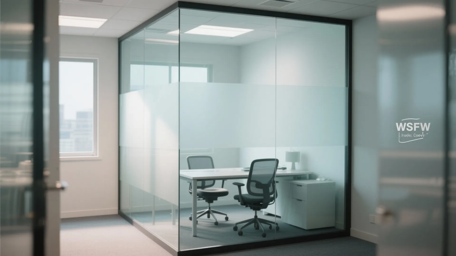 Glass Partitioned Corners