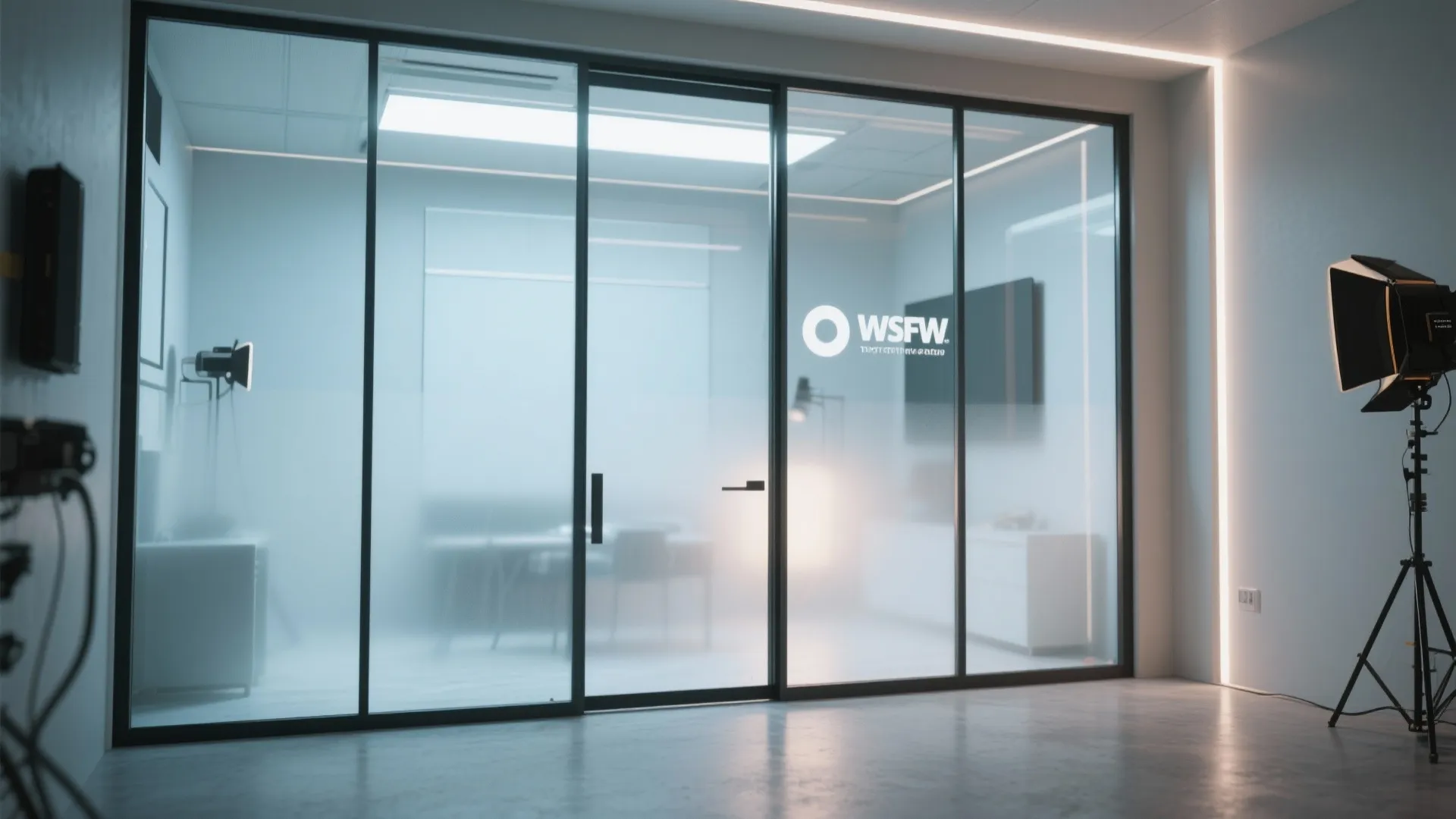 Glass partitions for openness