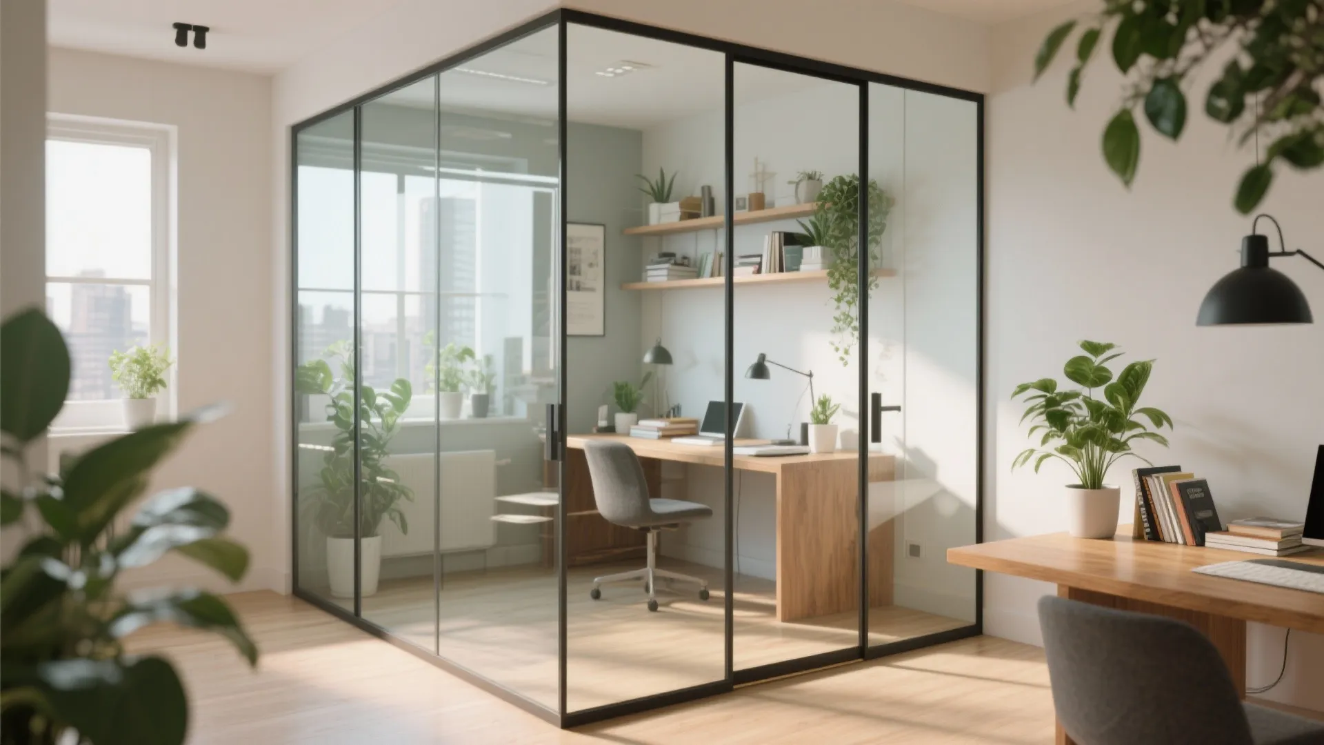 3. Glass Partitions for Light