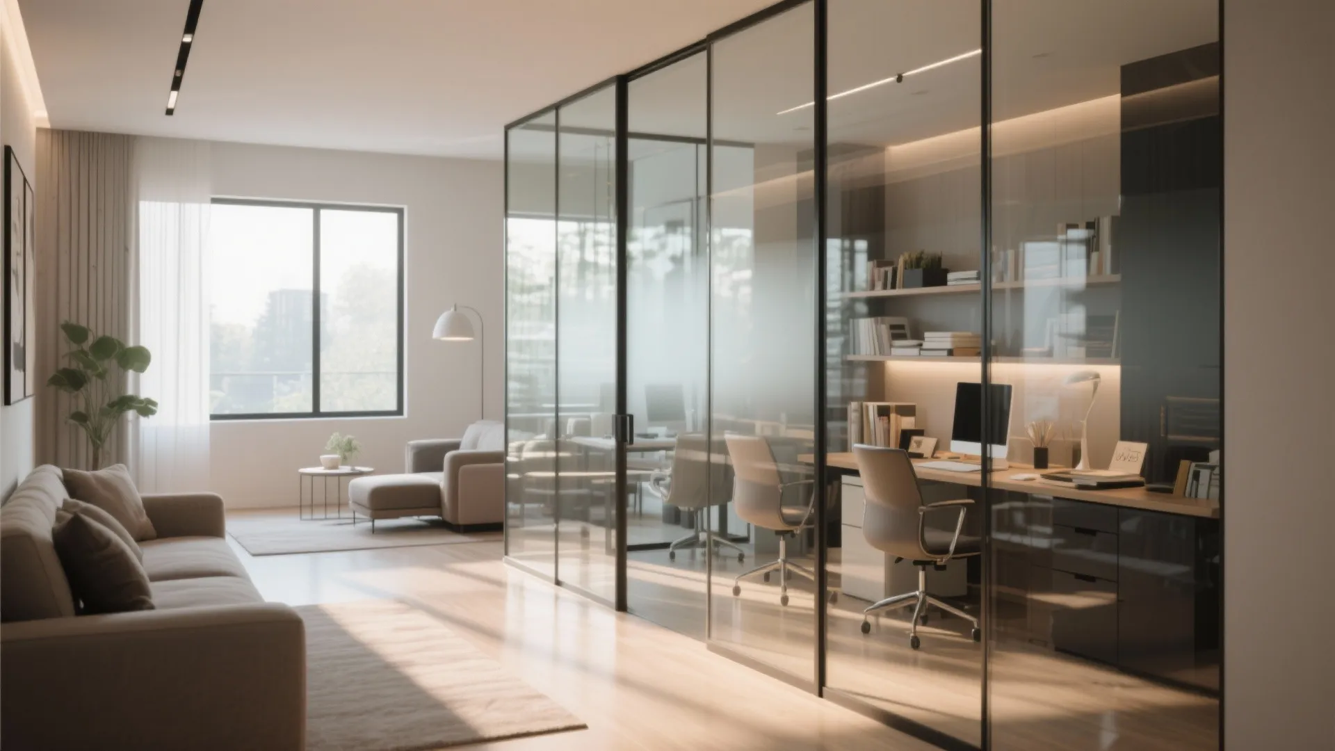 Glass Partitions for Openness