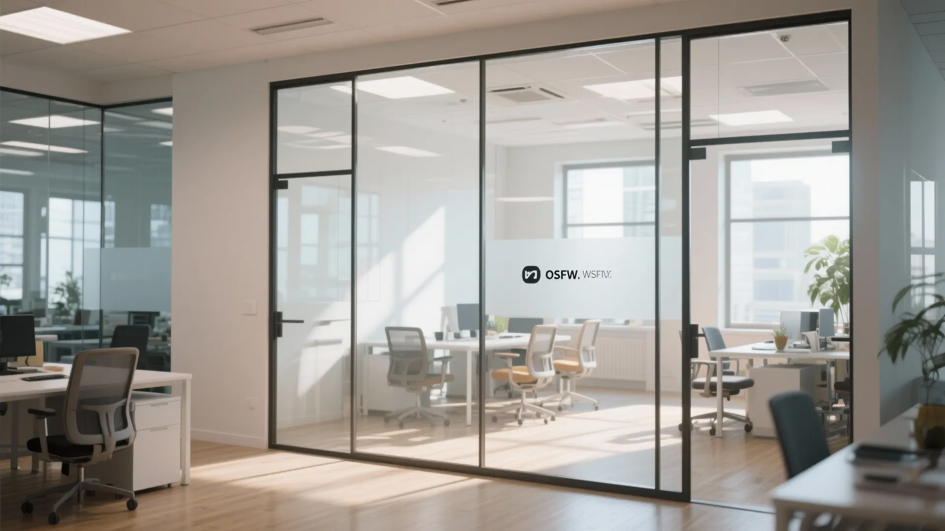 5. Glass or Acrylic Partitions