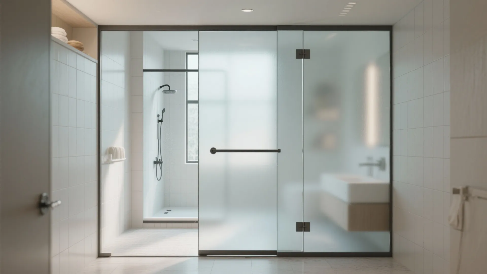 4. Glass Pivot Doors