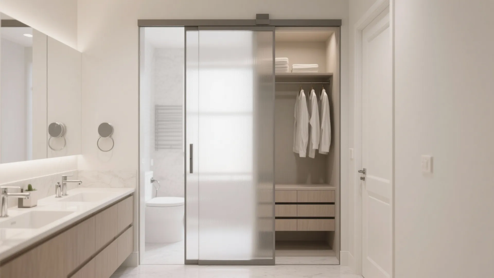 2. Glass Pocket Doors